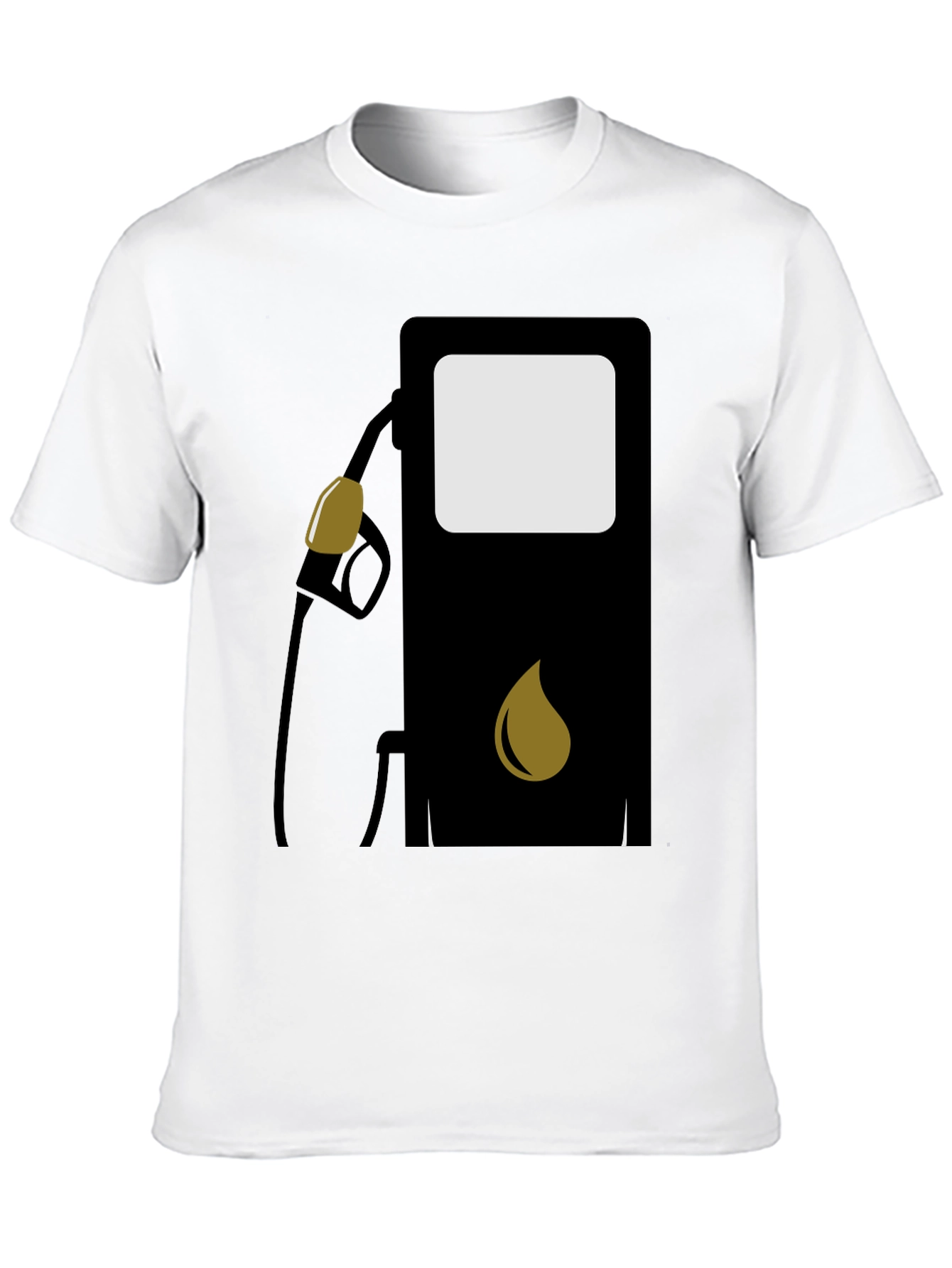Gas Pump T-Shirt - Black Graphic Tee