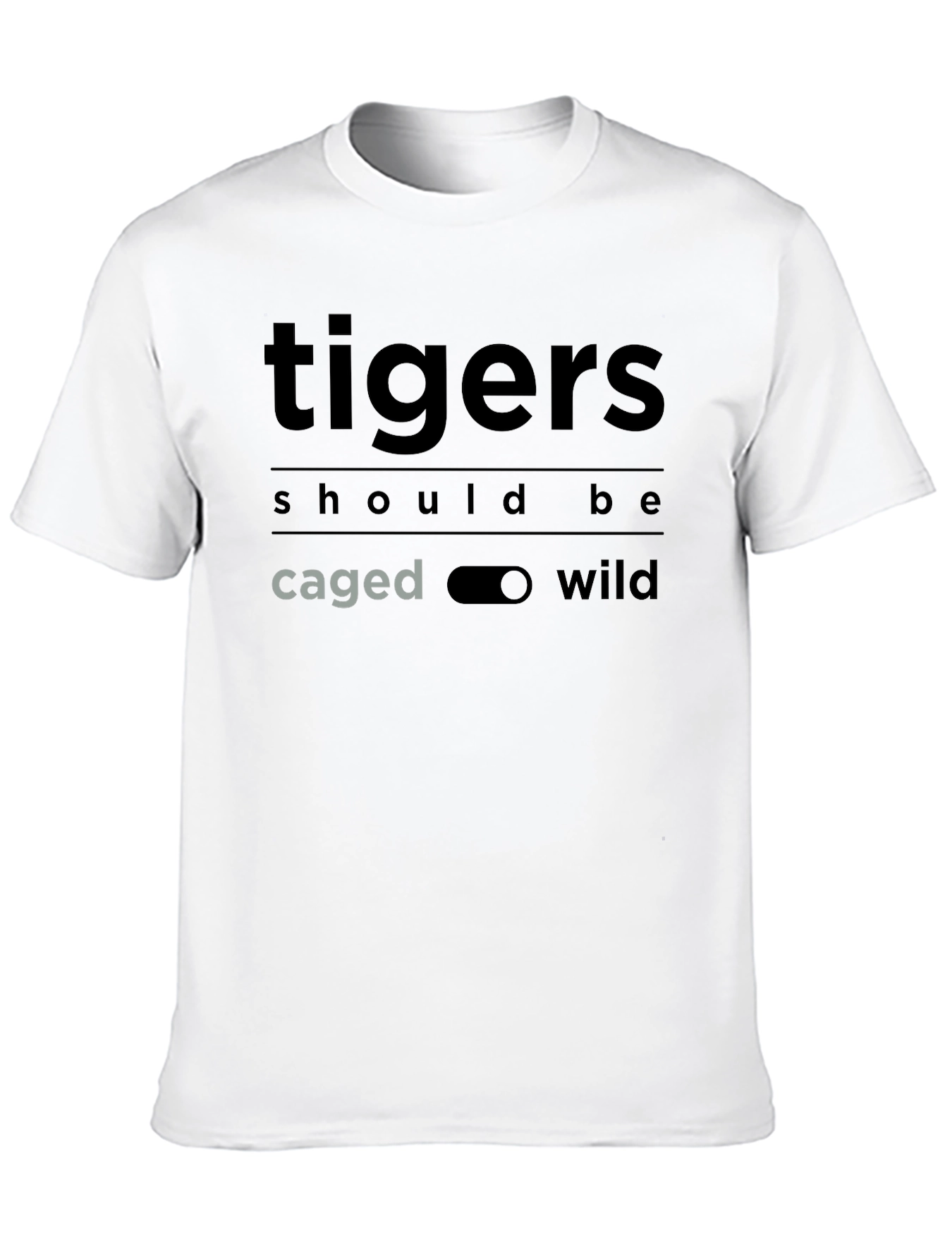 Tigers Should Be Wild Graphic Tee