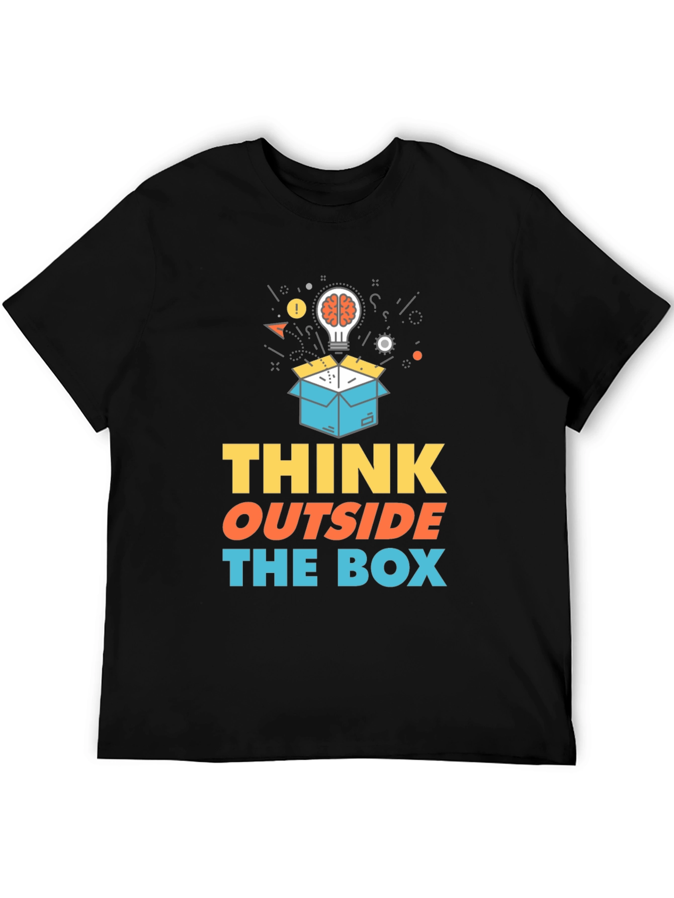 Think Outside the Box Graphic T-Shirt