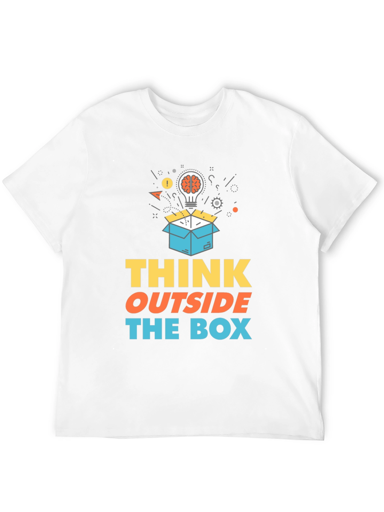 Think Outside the Box Graphic T-Shirt