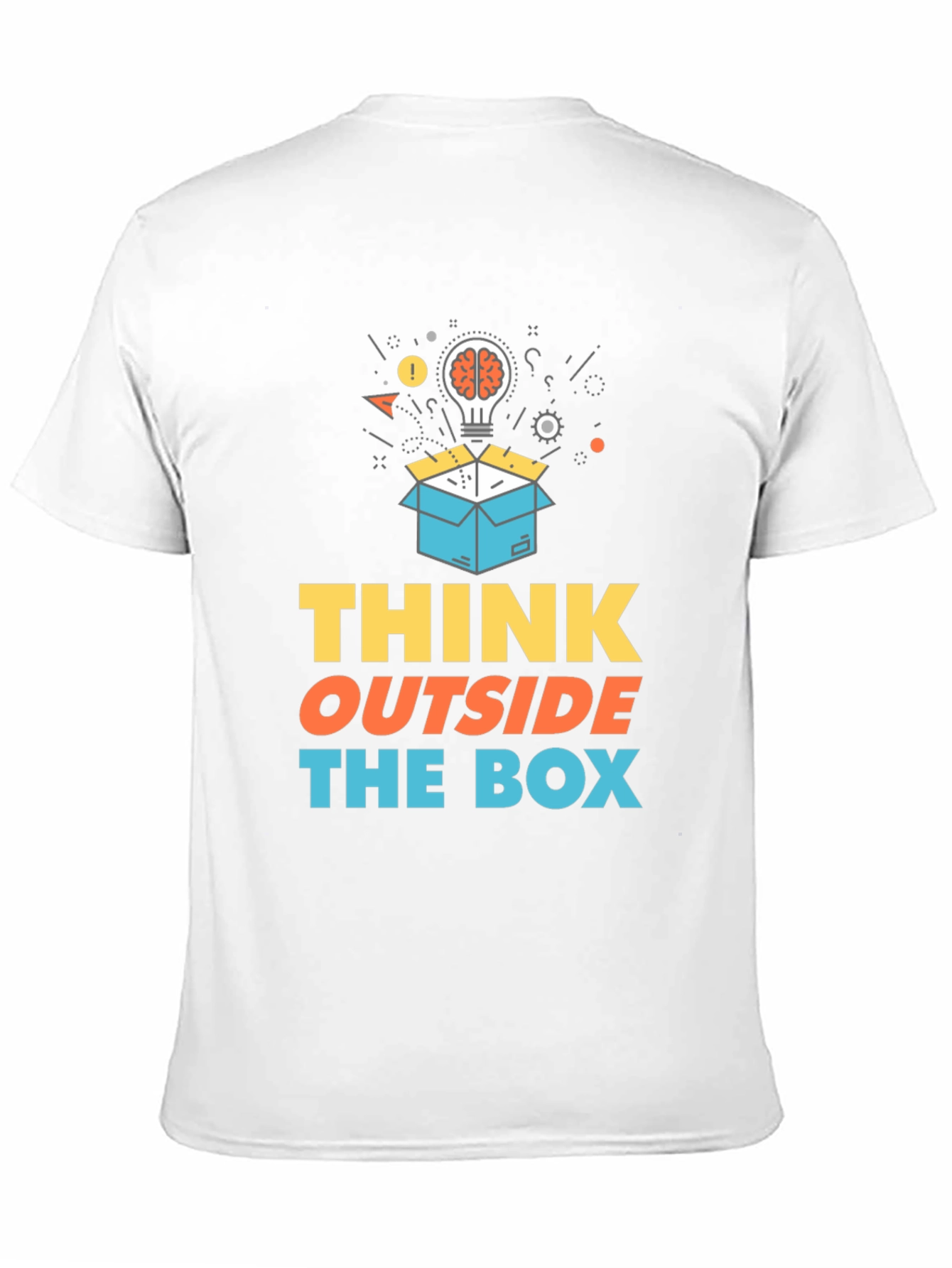 Think Outside the Box Graphic T-Shirt