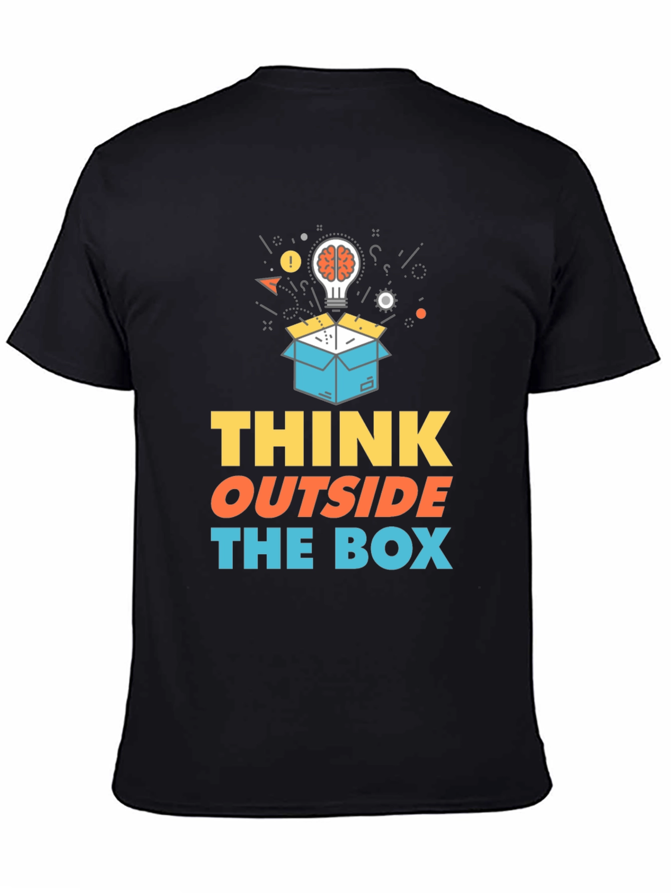 Think Outside the Box Graphic T-Shirt