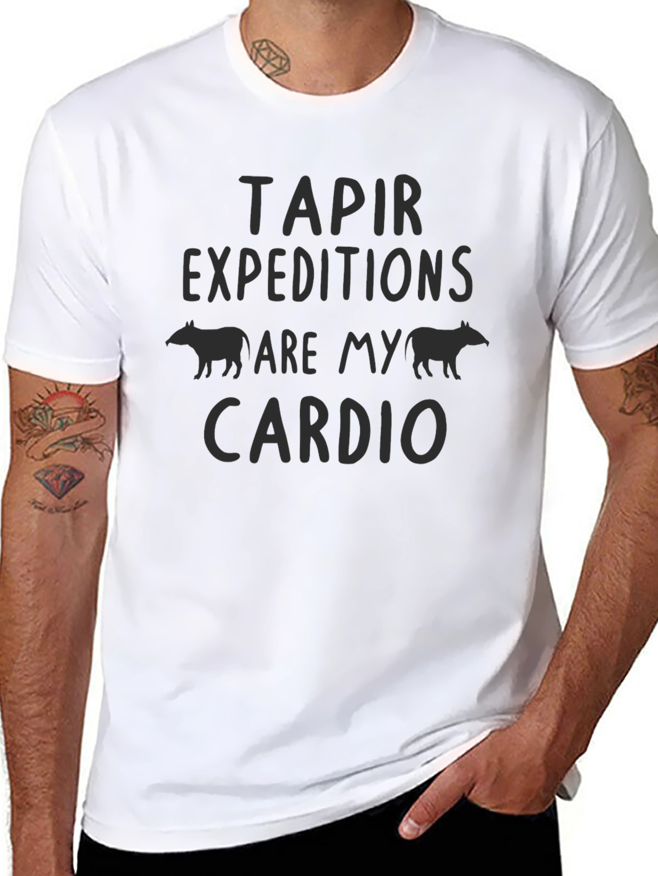 Tapir Expeditions Are My Cardio Graphic Tee