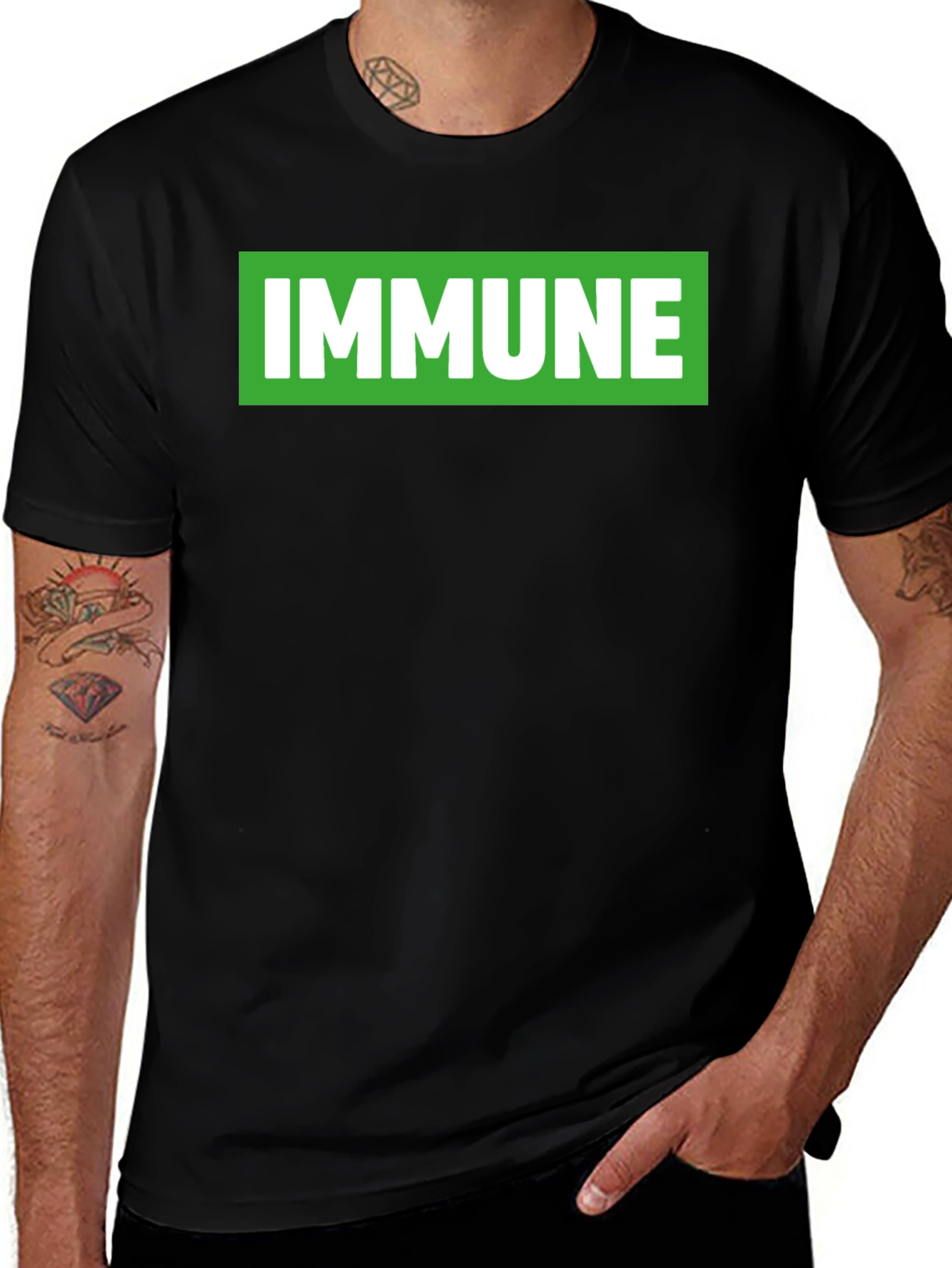 Immune T-Shirt - Trendy Graphic Tee