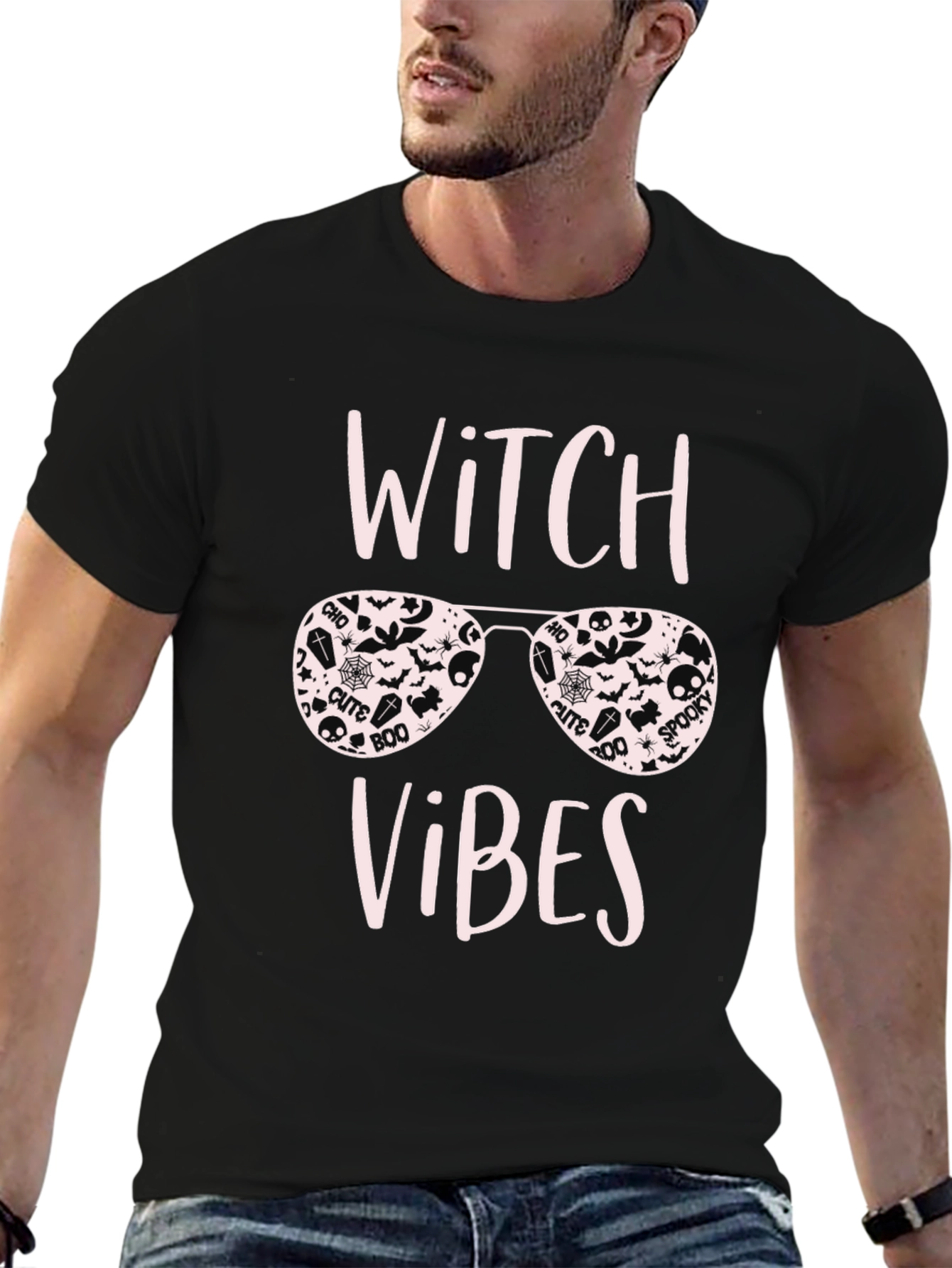 Witch Vibes Halloween T-Shirt