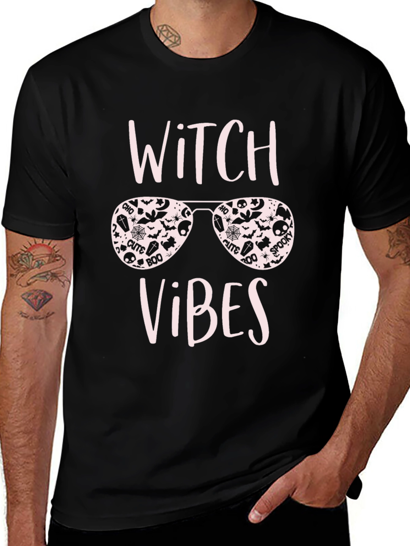 Witch Vibes Halloween T-Shirt