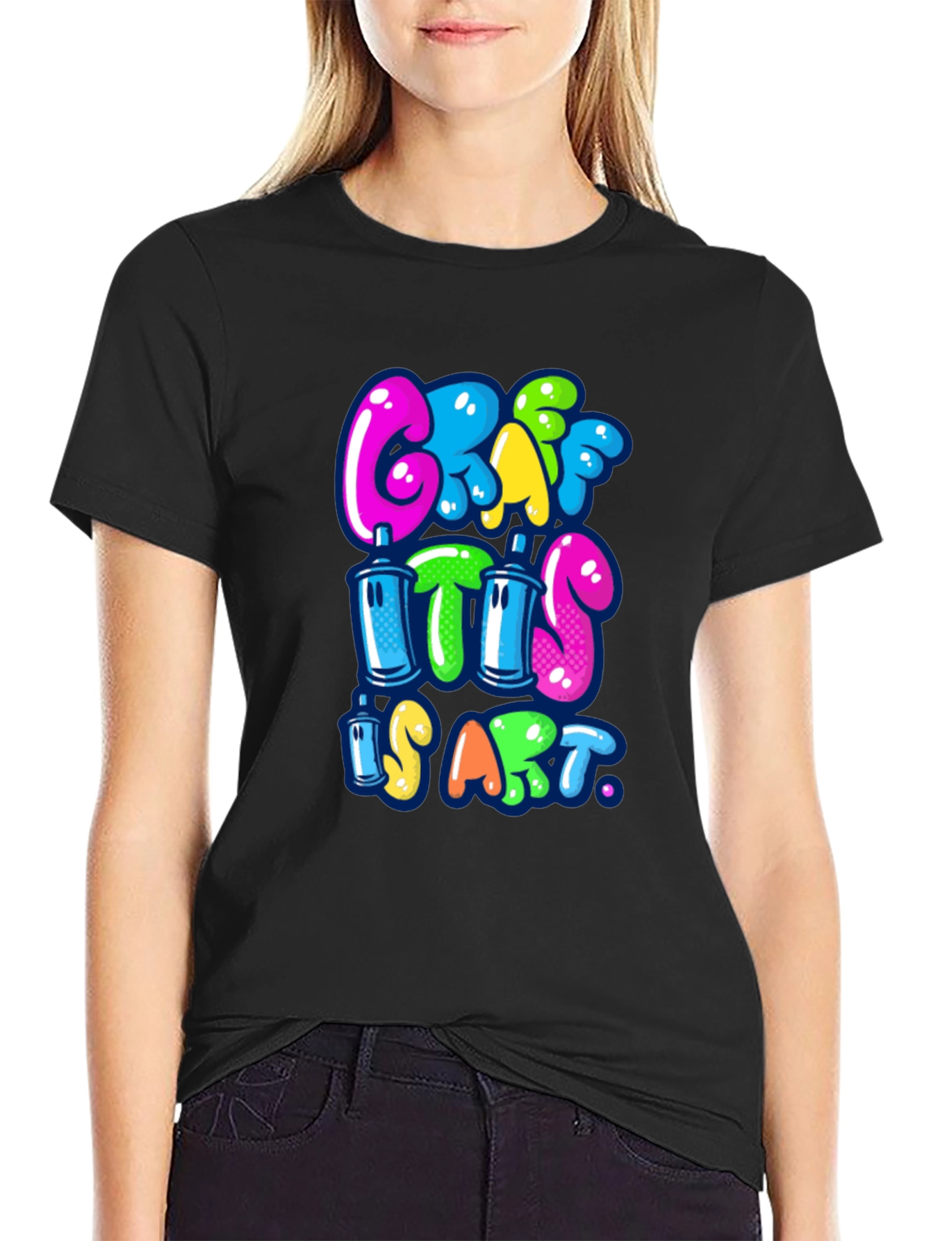 Graffiti Is Art T-Shirt - Urban Style