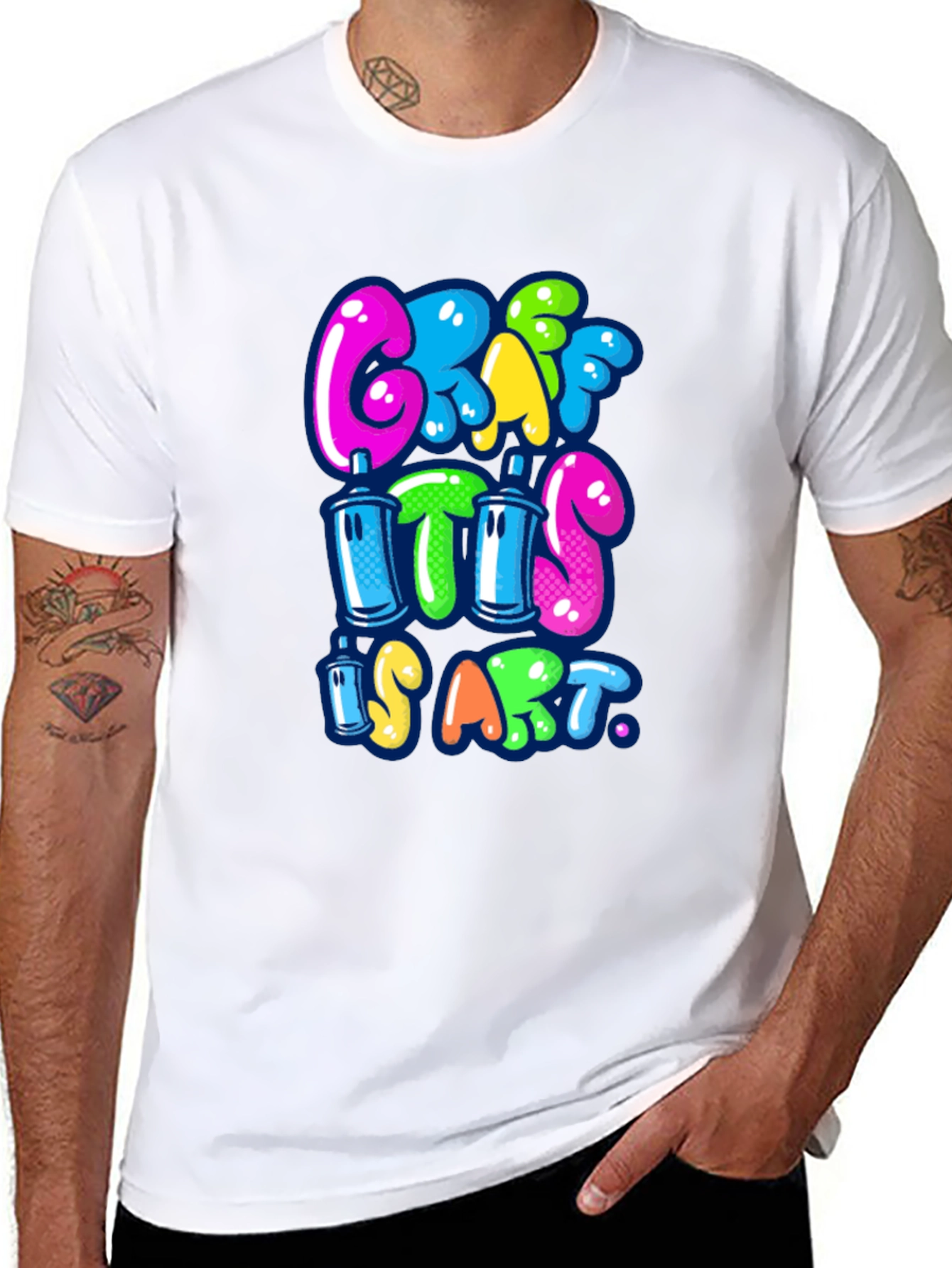 Graffiti Is Art T-Shirt - Urban Style