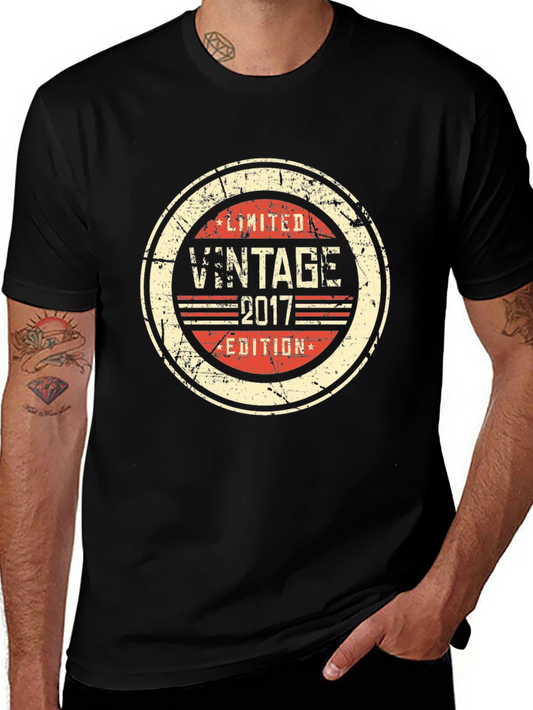 Vintage 2017 Limited Edition Black T-Shirt