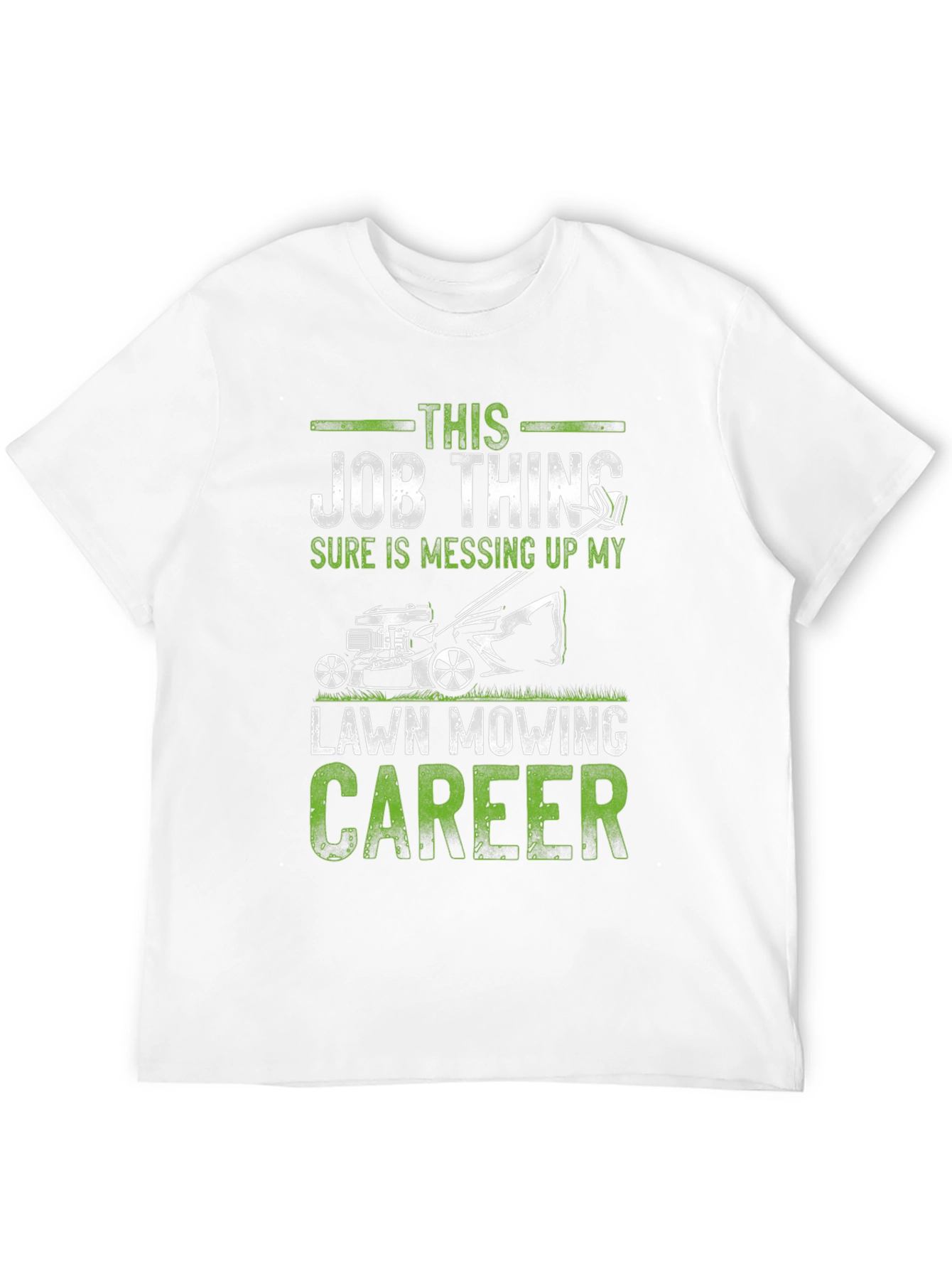 Lawn Mowing Career Graphic Tee