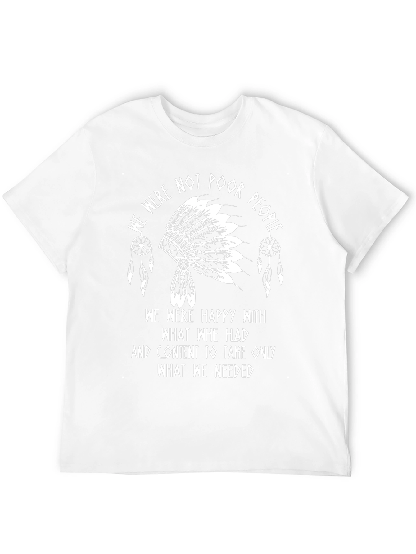 Native American Pride Black T-Shirt