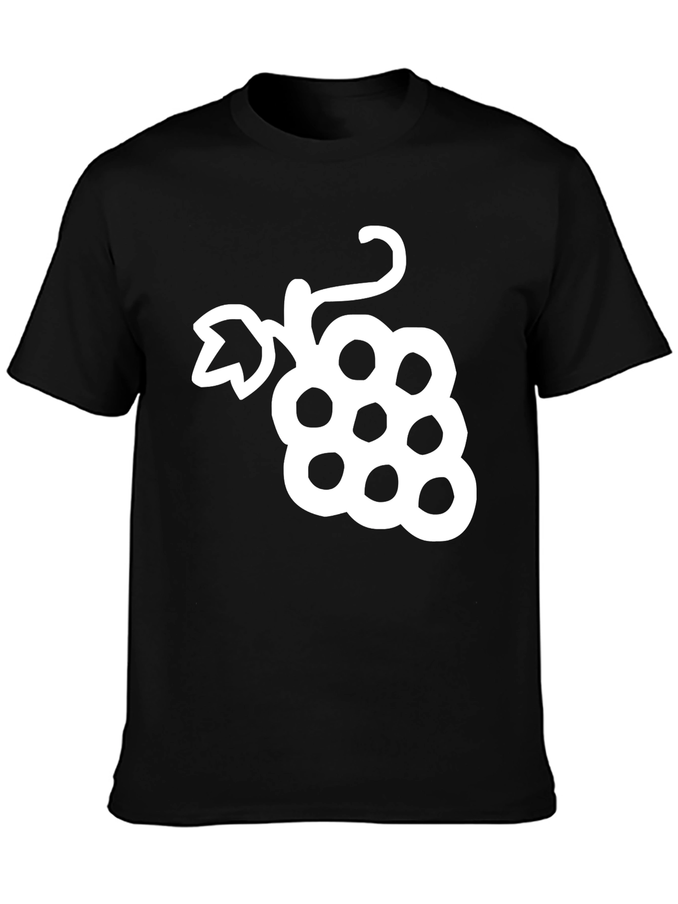 Grape Graphic Tee - Stylish Fruit Design