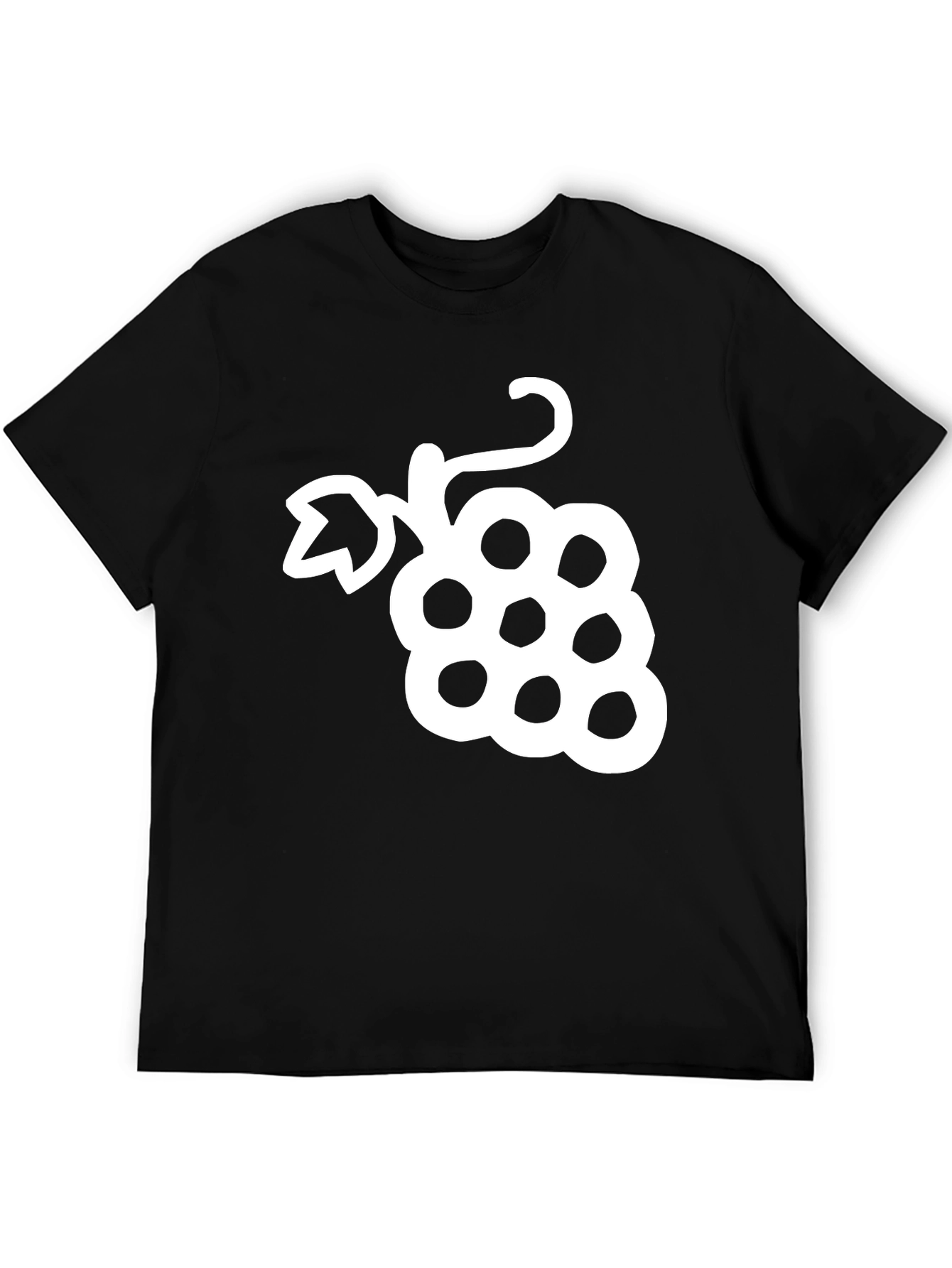 Grape Graphic Tee - Stylish Fruit Design