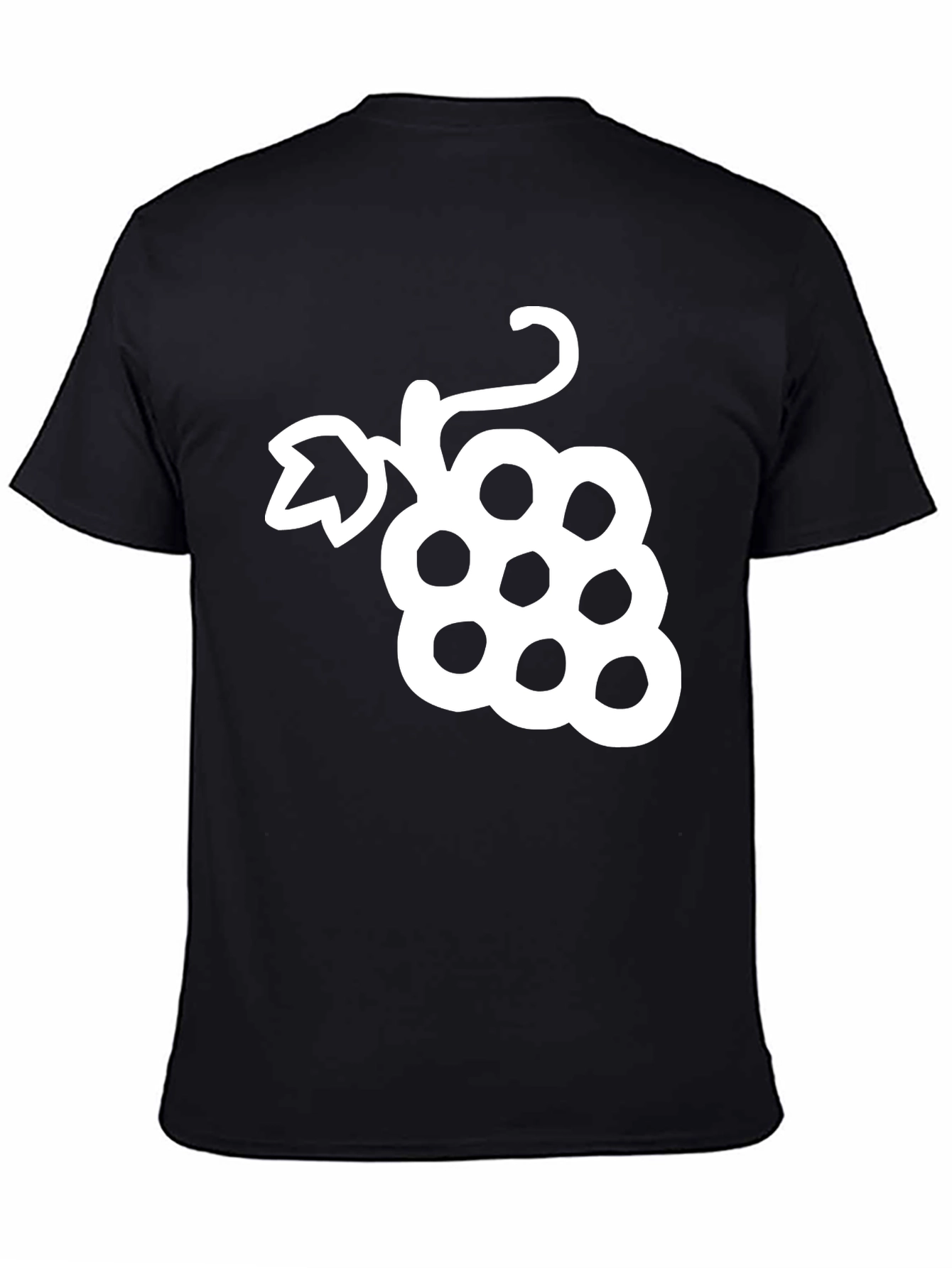 Grape Graphic Tee - Stylish Fruit Design