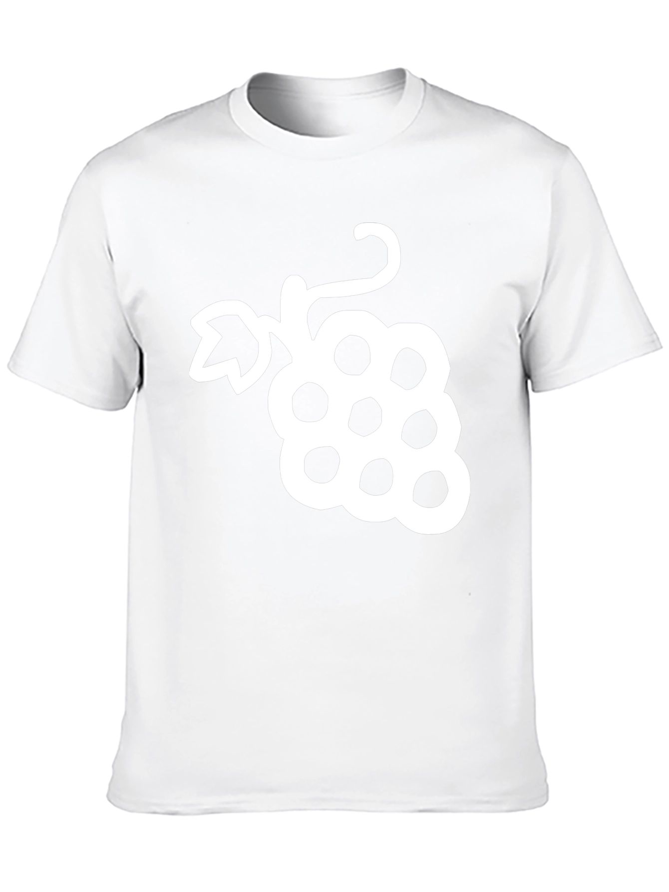 Grape Graphic Tee - Stylish Fruit Design