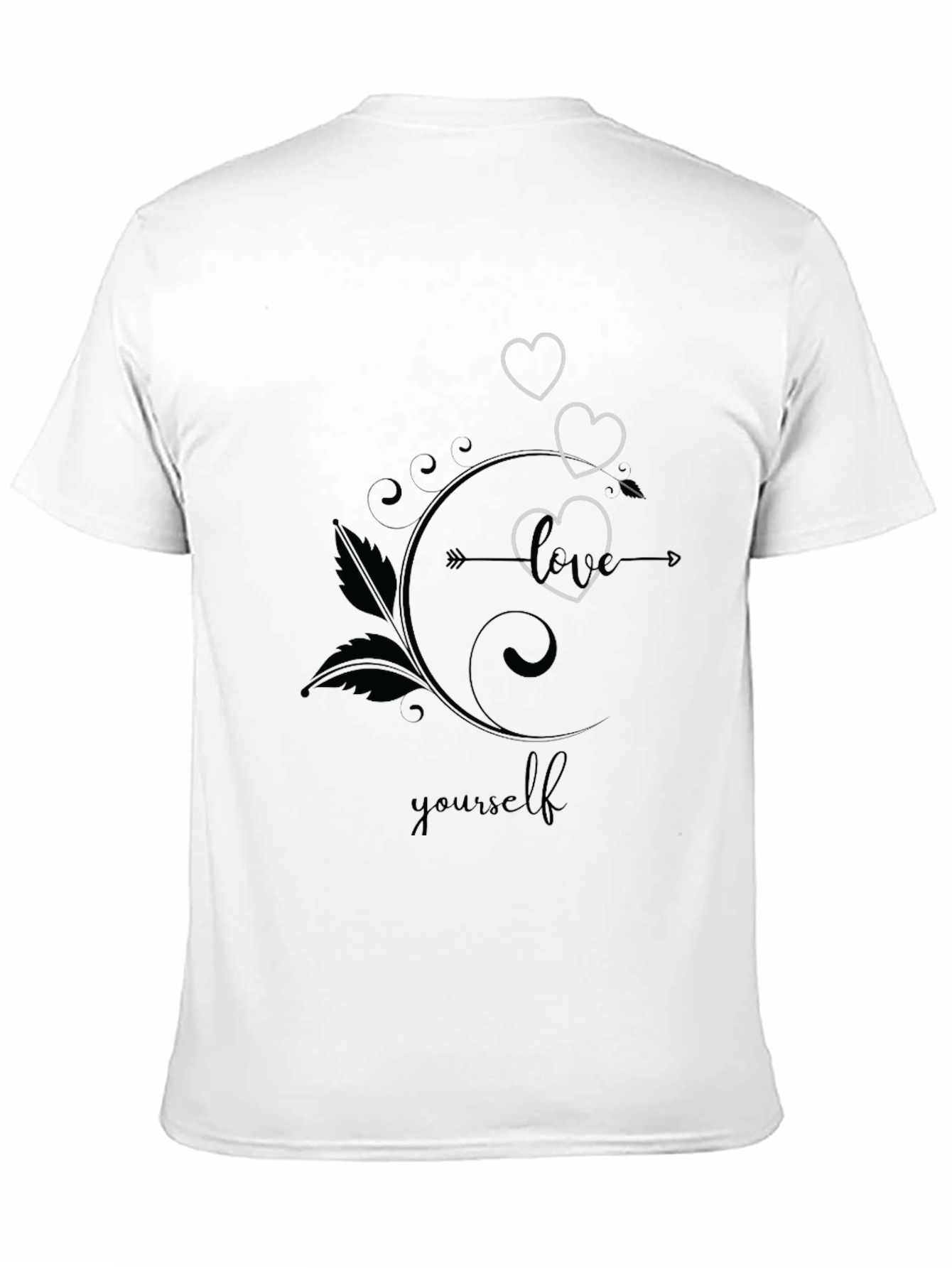 Love Yourself Graphic Tee - Stylish Black T-Shirt