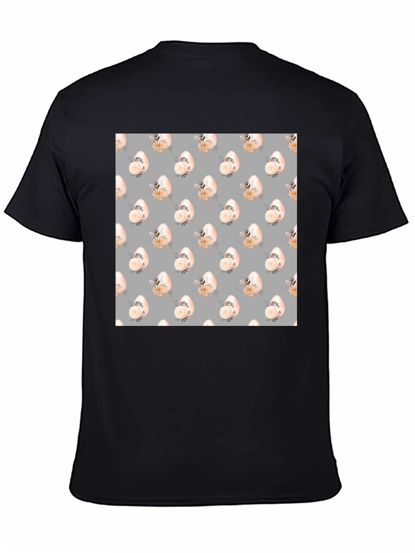 Floral Easter Egg Pattern T-Shirt