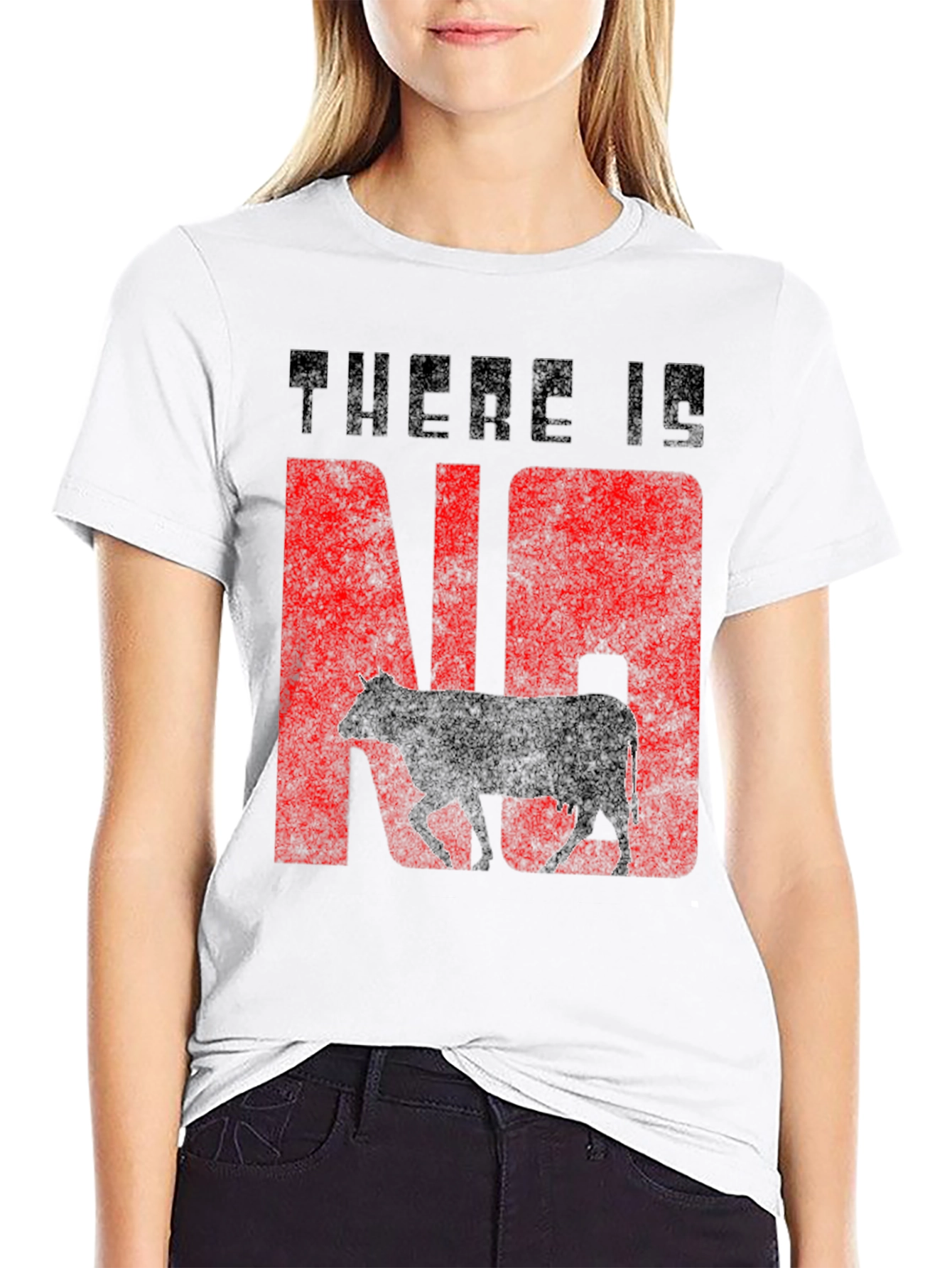 There Is No Cow Funny Graphic Tee