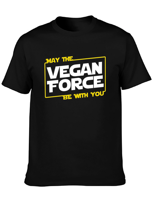 Vegan Force T-Shirt - May the Vegan Force Be With You