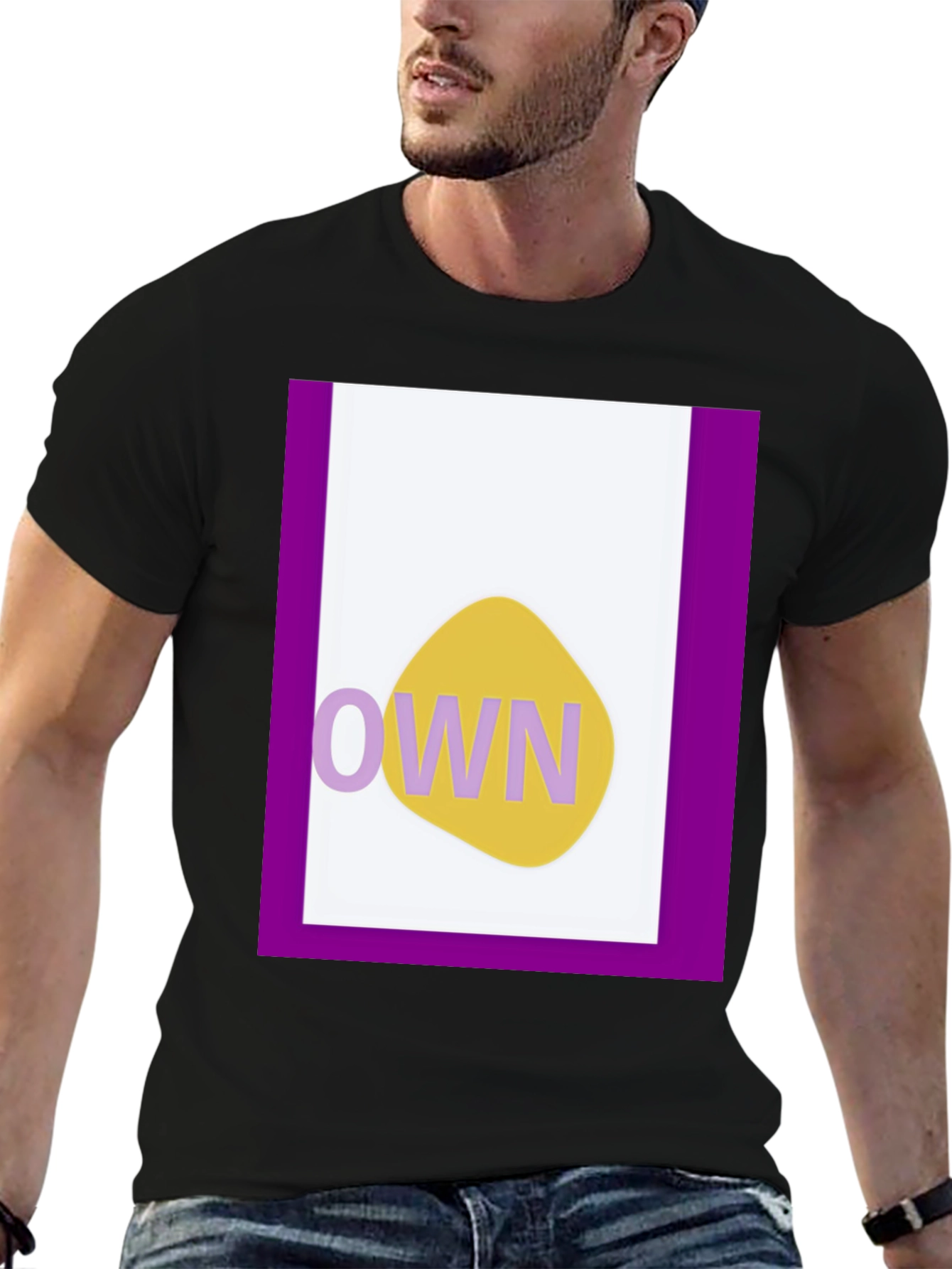 Modern OWN Graphic Black T-Shirt