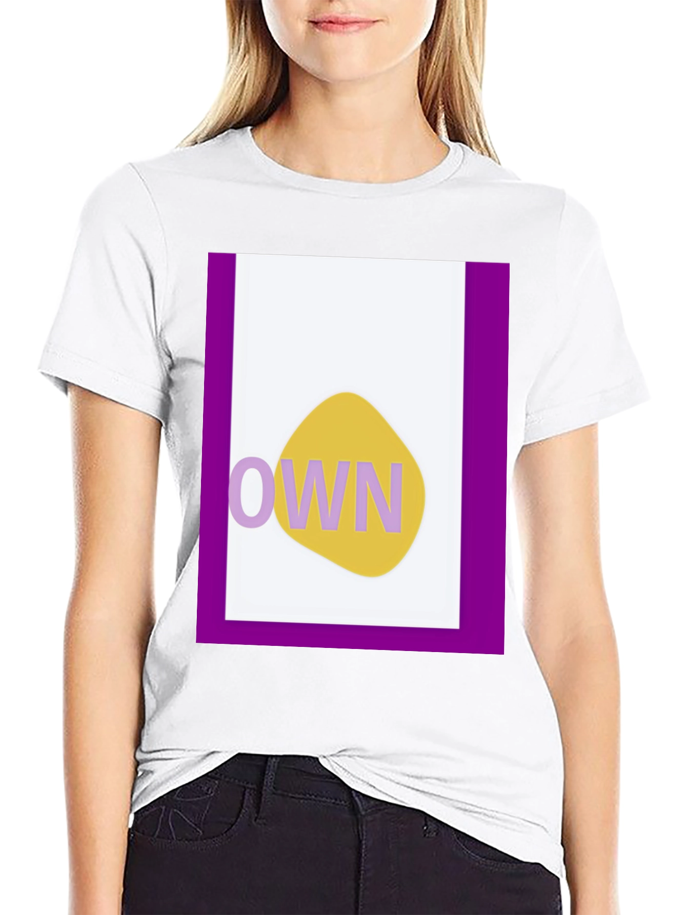 Modern OWN Graphic Black T-Shirt