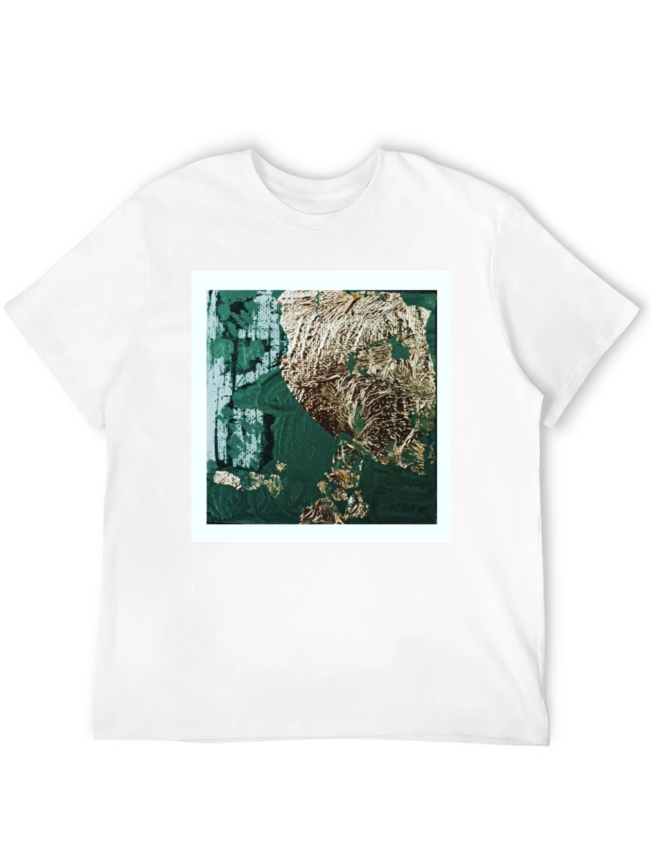 Abstract Art Print T-Shirt - Modern Graphic Tee