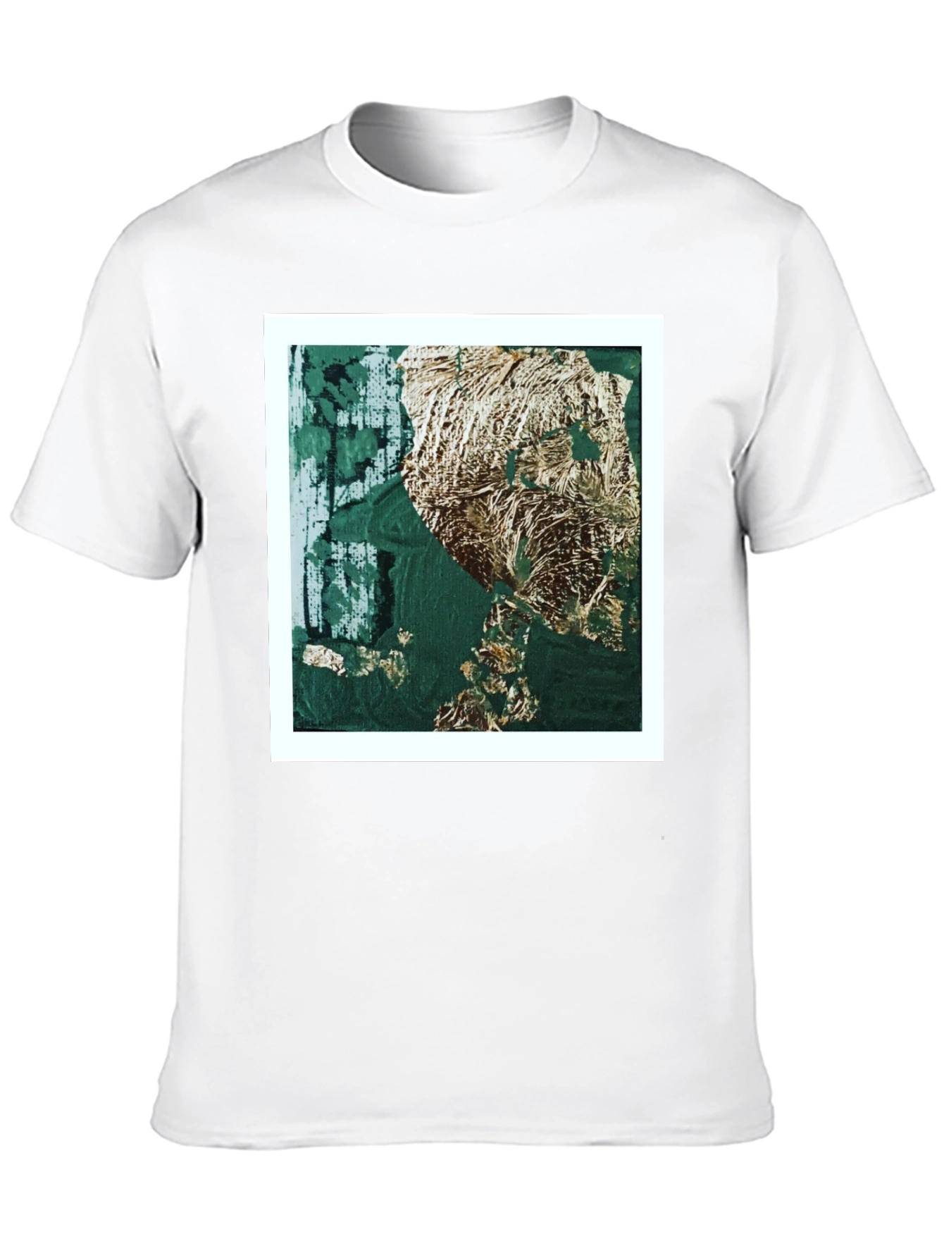 Abstract Art Print T-Shirt - Modern Graphic Tee