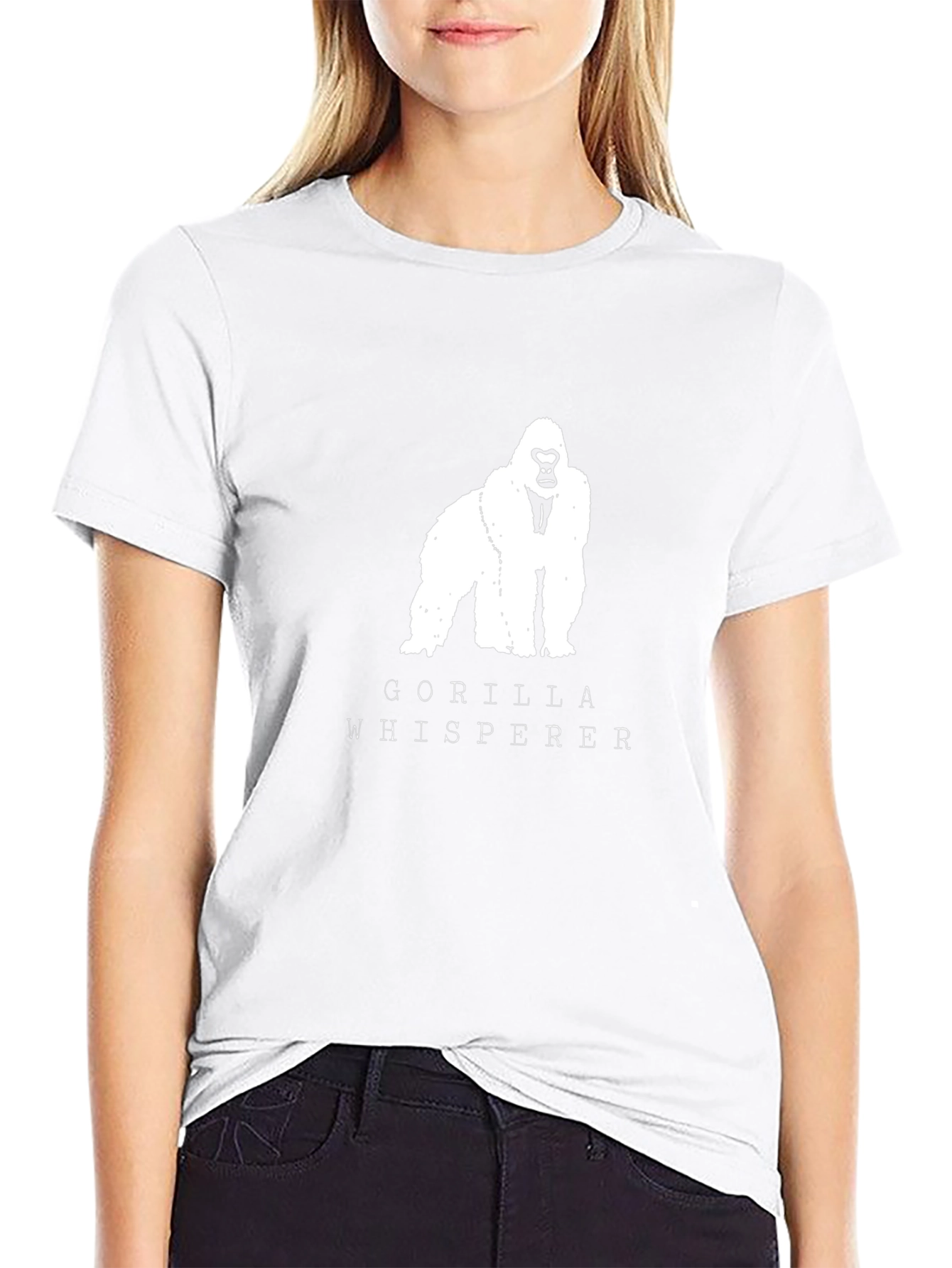 Gorilla Whisperer Graphic T-Shirt - Cool Ape Tee