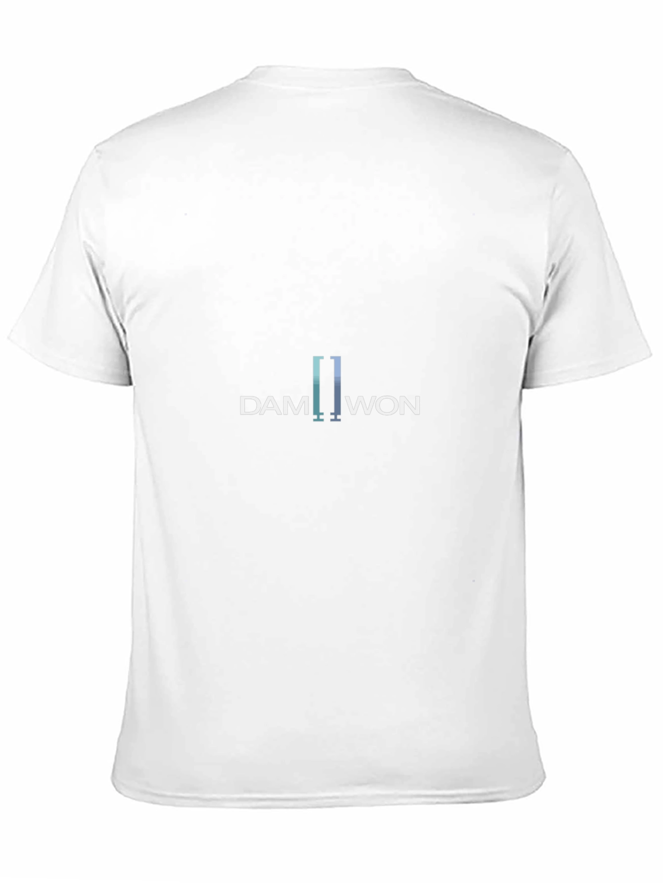 DAMWON Graphic Tee - Sleek Black Cotton Blend T-Shirt