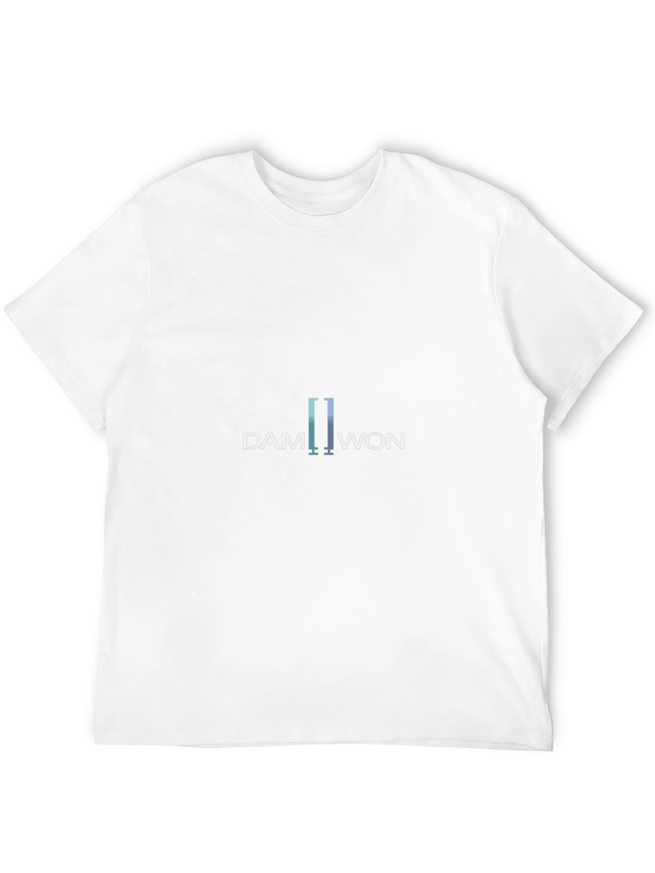 DAMWON Graphic Tee - Sleek Black Cotton Blend T-Shirt