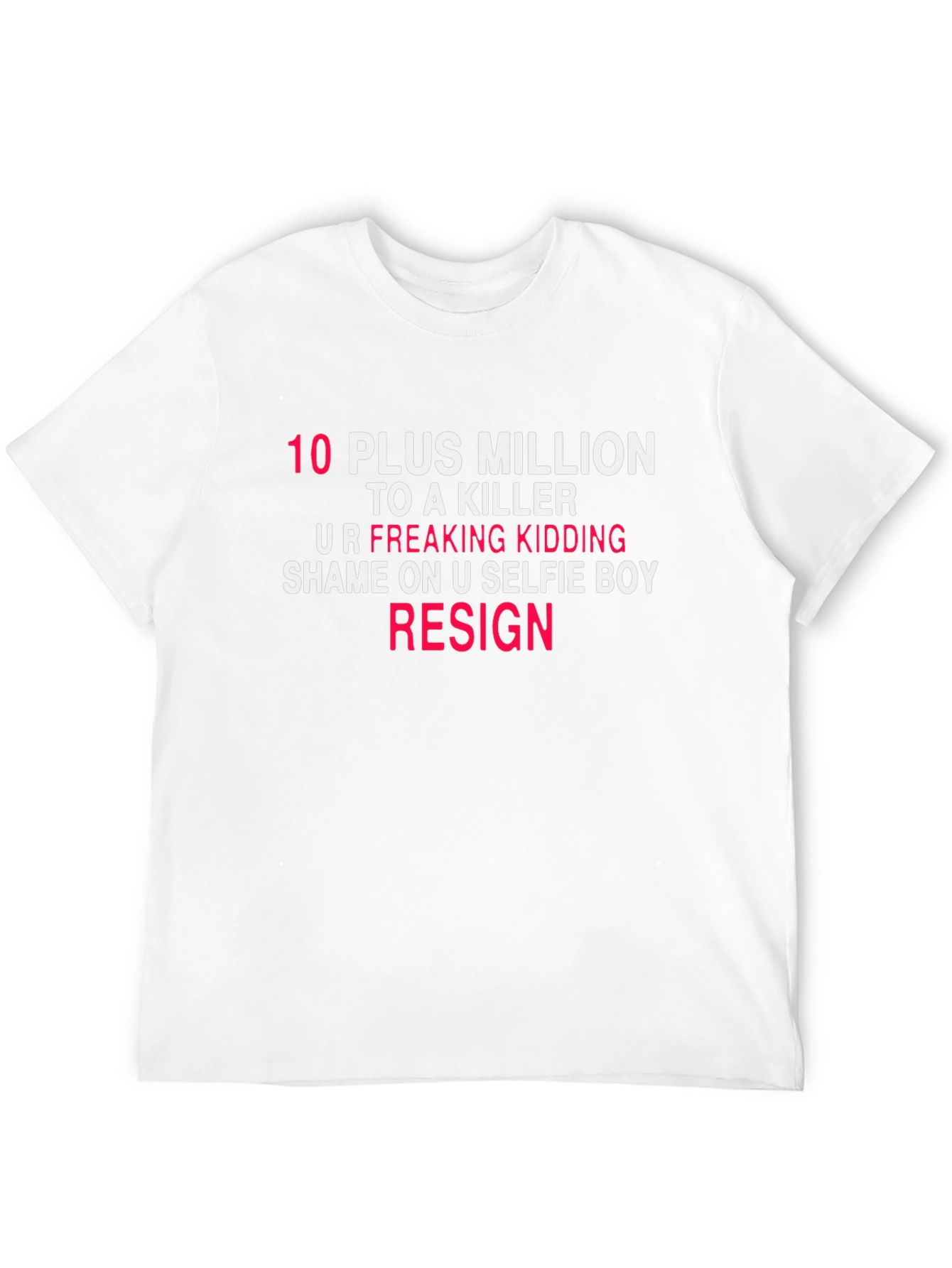 Resign Graphic T-Shirt - Unisex Statement Tee