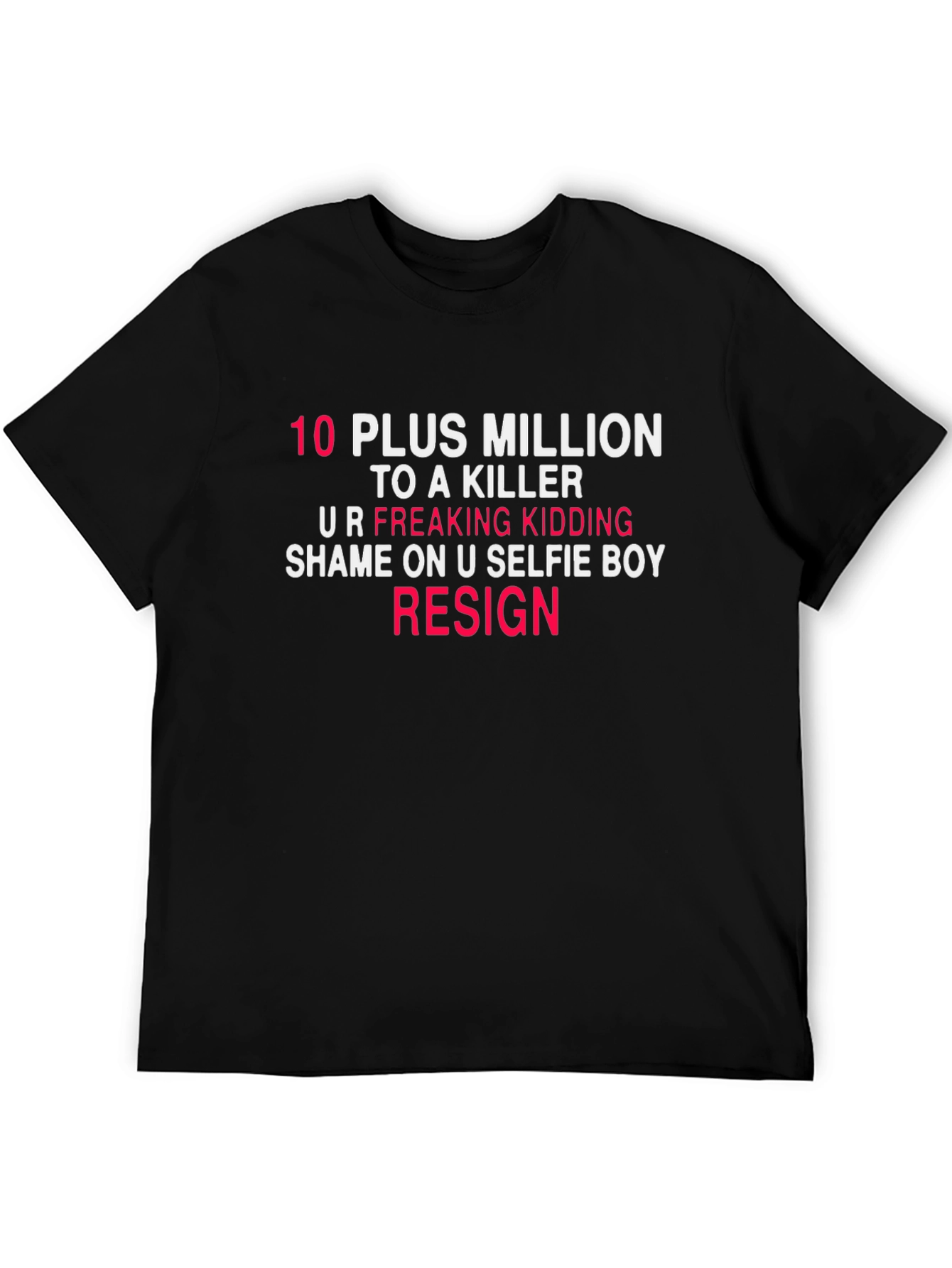 Resign Graphic T-Shirt - Unisex Statement Tee