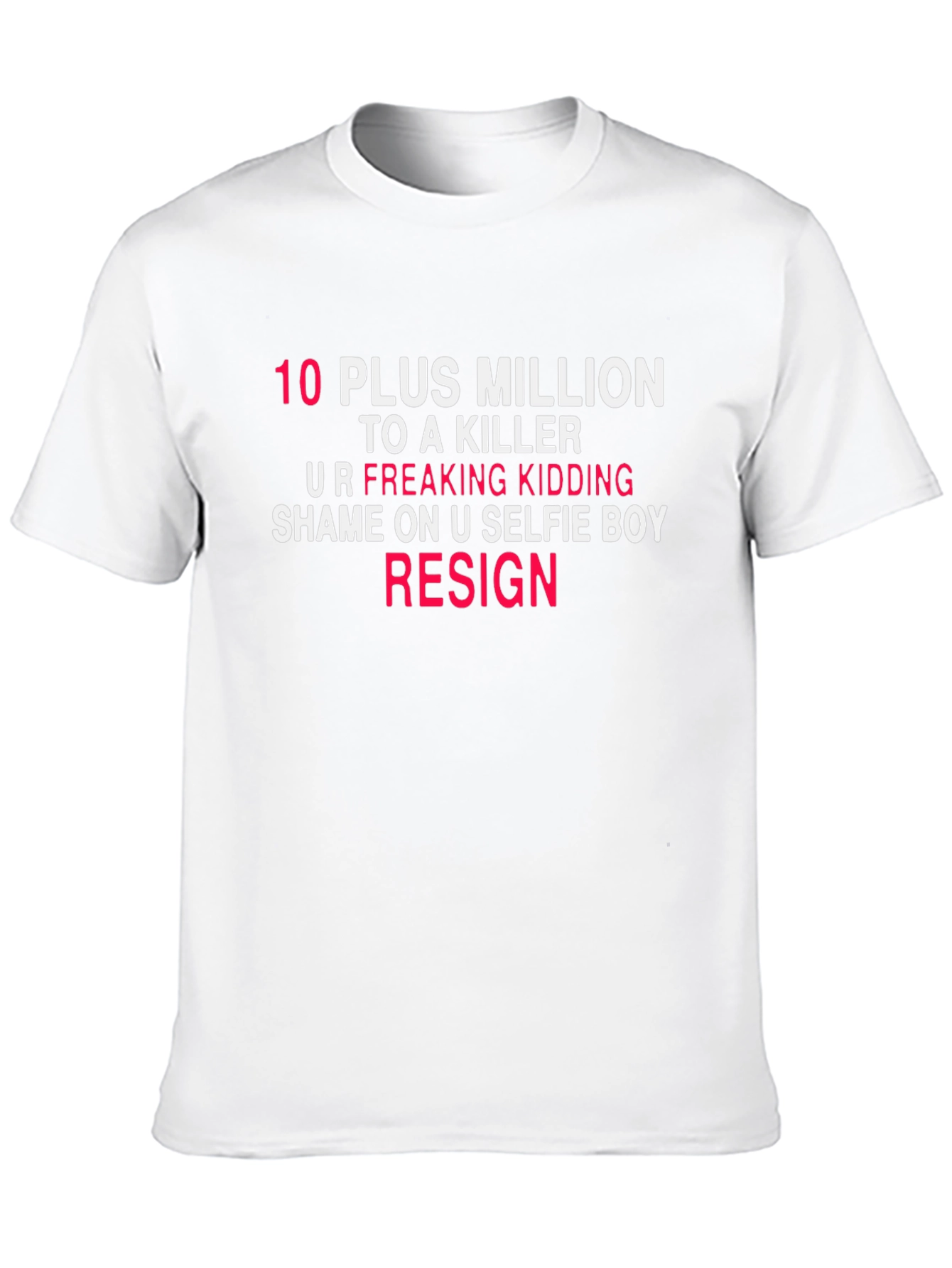 Resign Graphic T-Shirt - Unisex Statement Tee