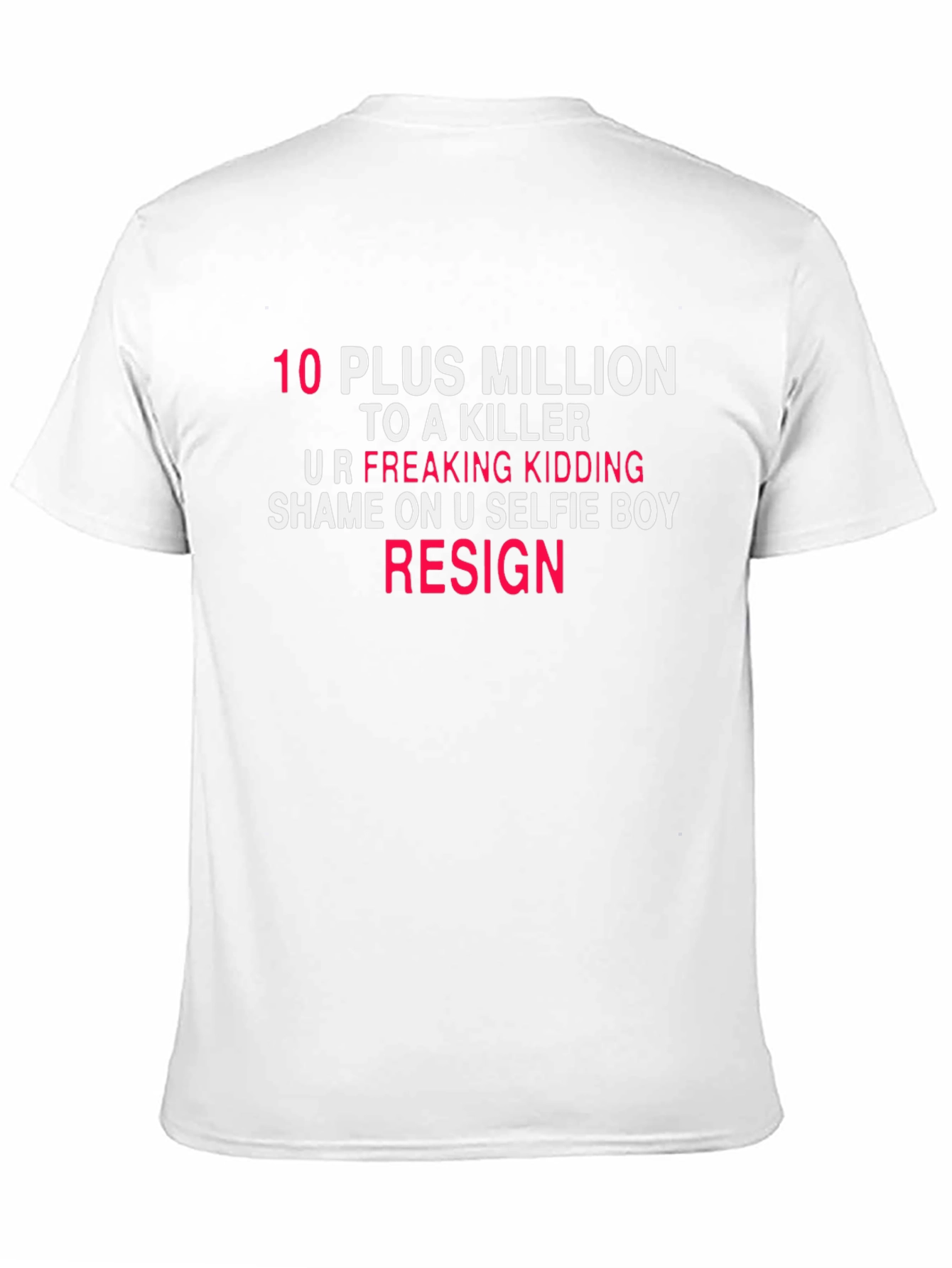 Resign Graphic T-Shirt - Unisex Statement Tee