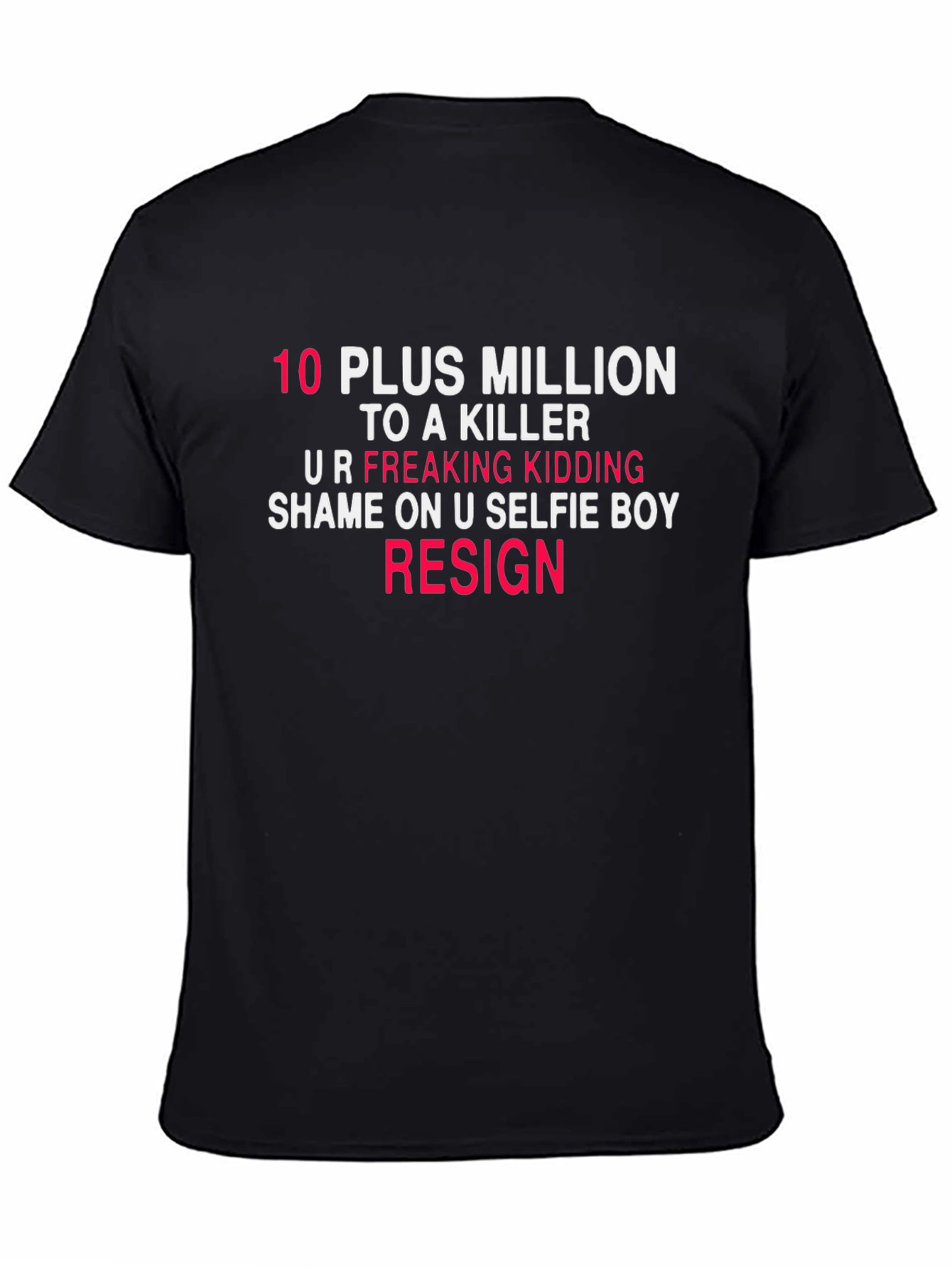 Resign Graphic T-Shirt - Unisex Statement Tee