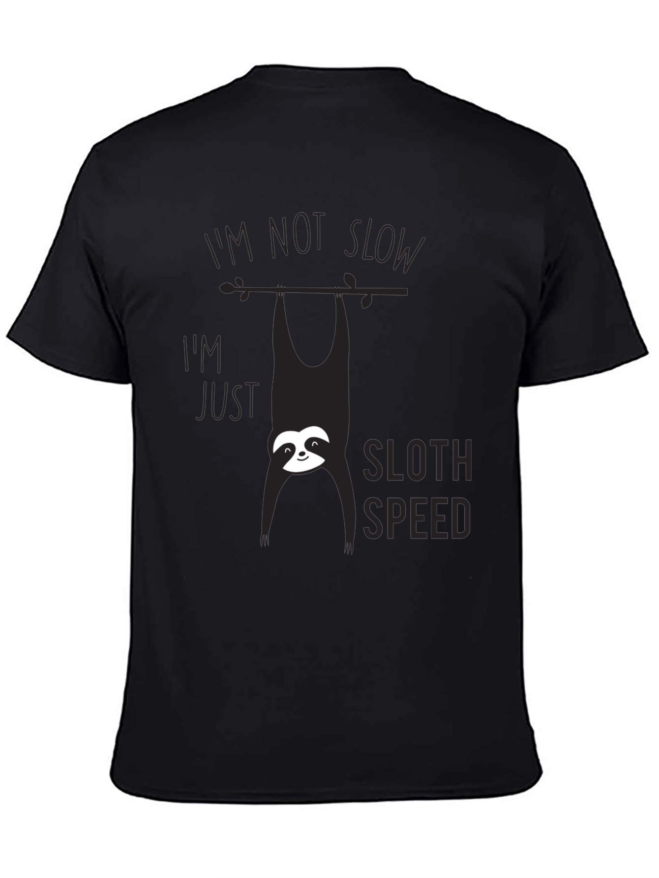 Sloth Speed Graphic Tee - Funny Animal T-Shirt