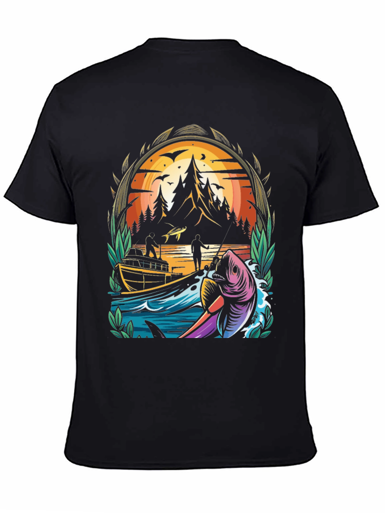 Fishing Adventure Graphic Tee