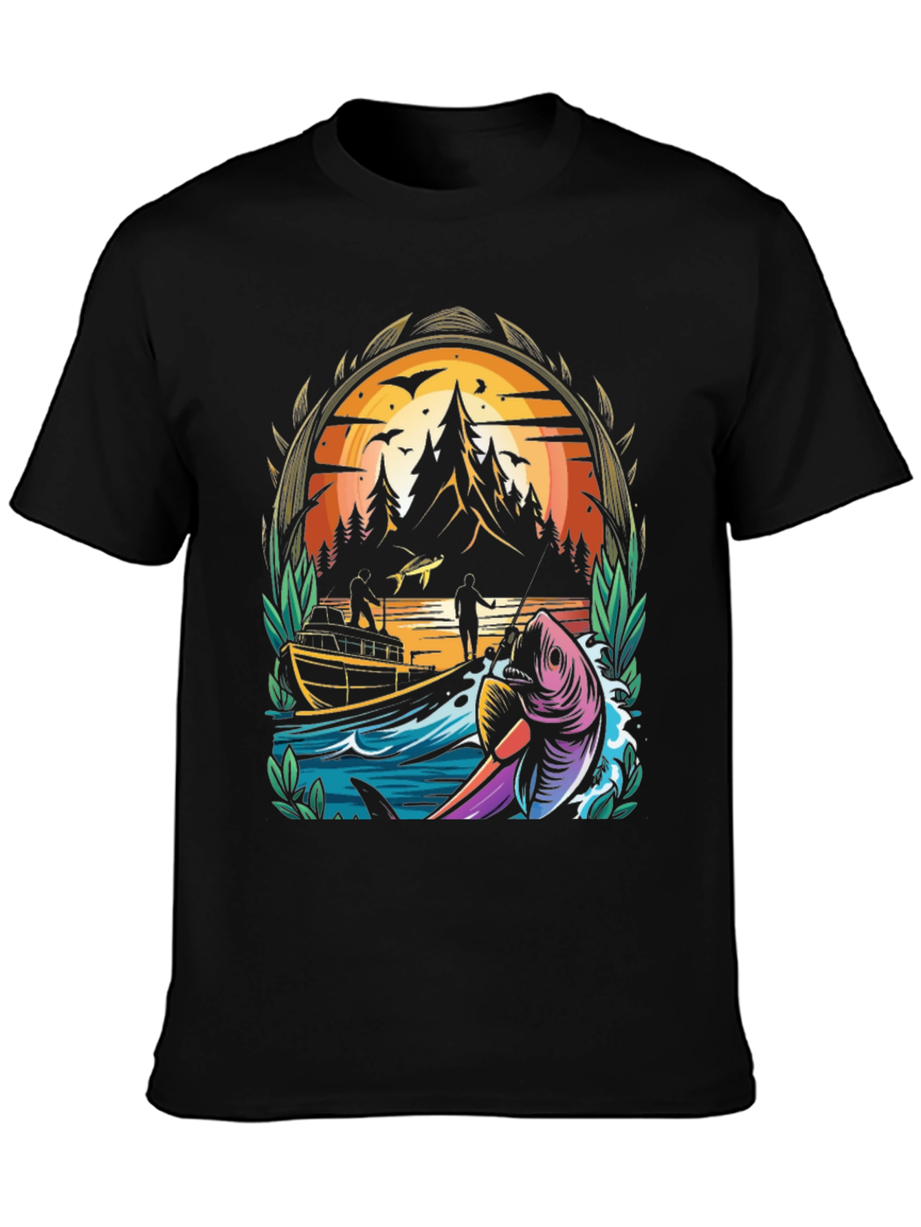Fishing Adventure Graphic Tee