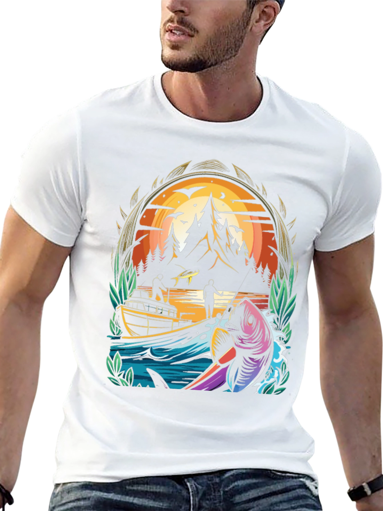 Fishing Adventure Graphic Tee