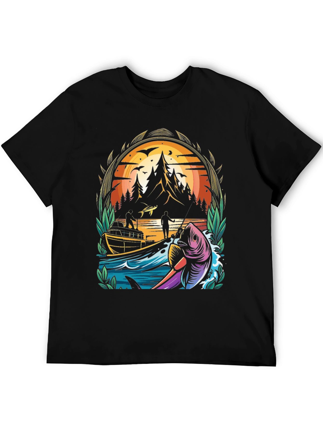 Fishing Adventure Graphic Tee