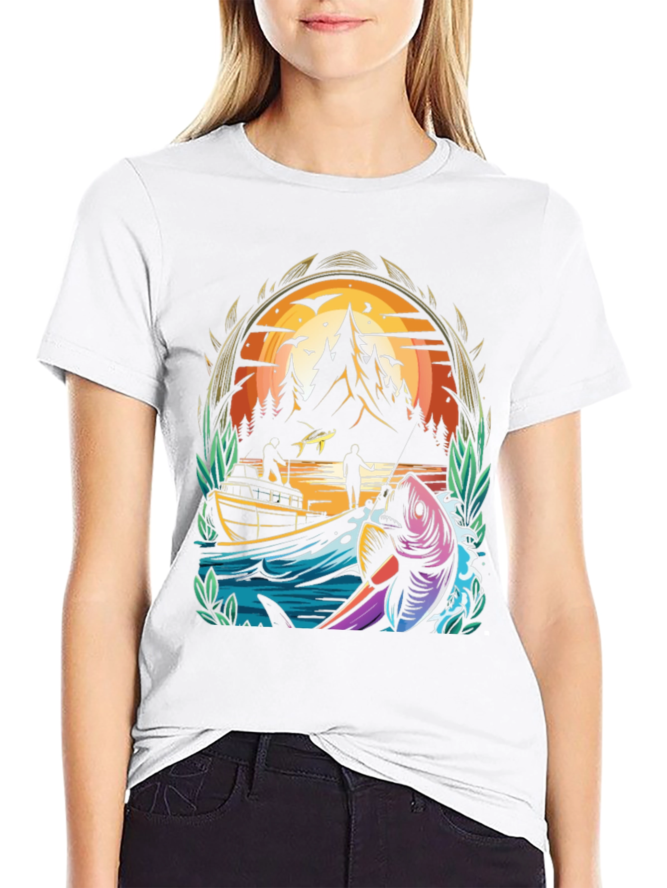 Fishing Adventure Graphic Tee