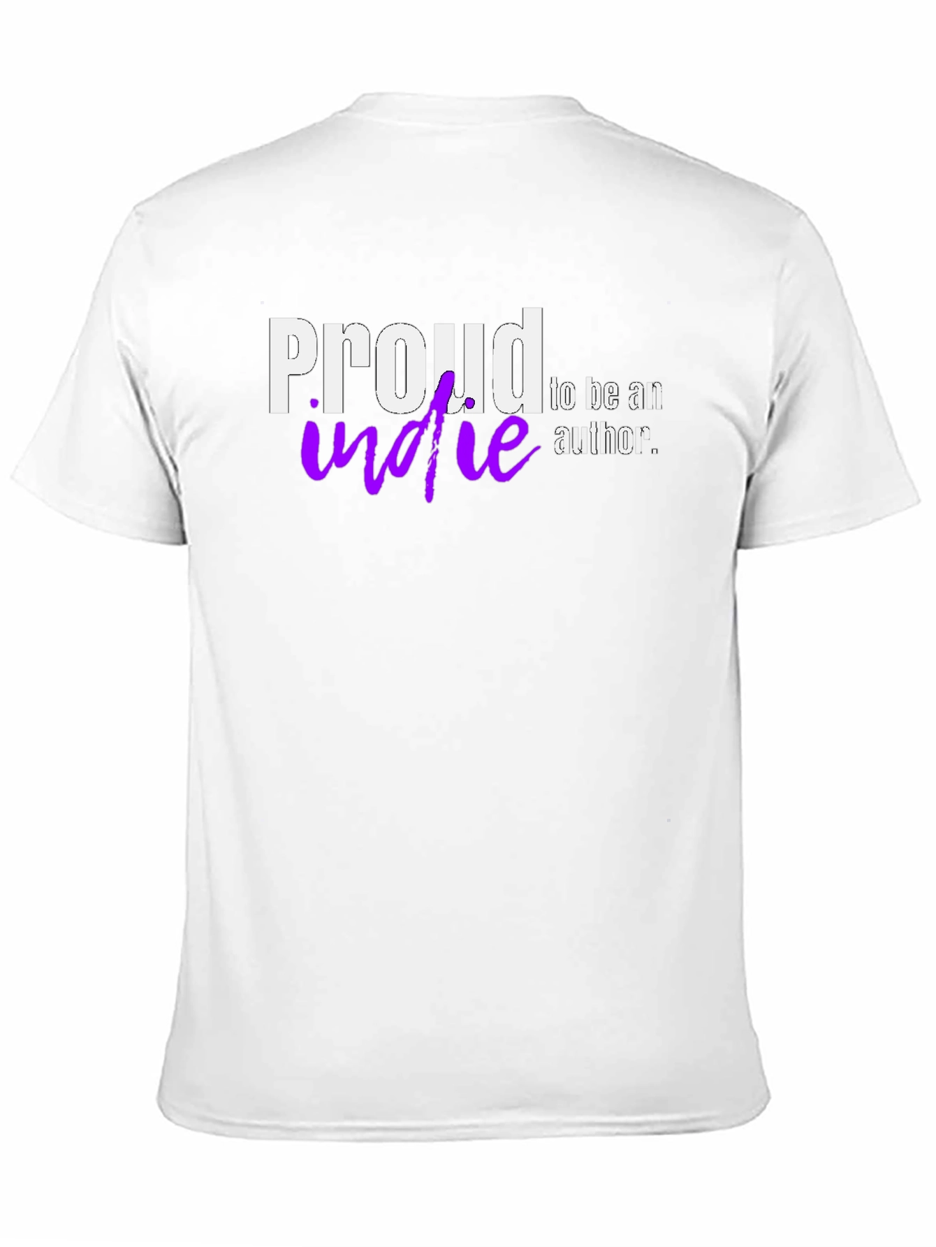 Proud Indie Author T-Shirt - Black