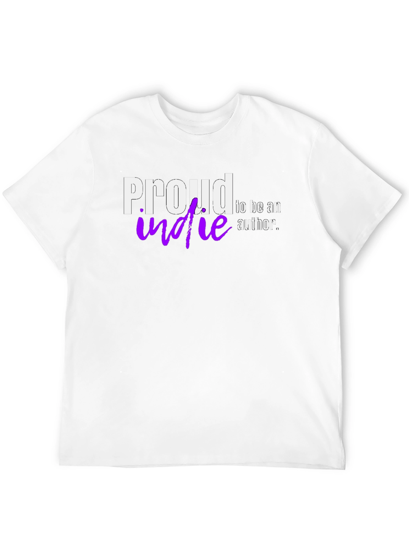 Proud Indie Author T-Shirt - Black