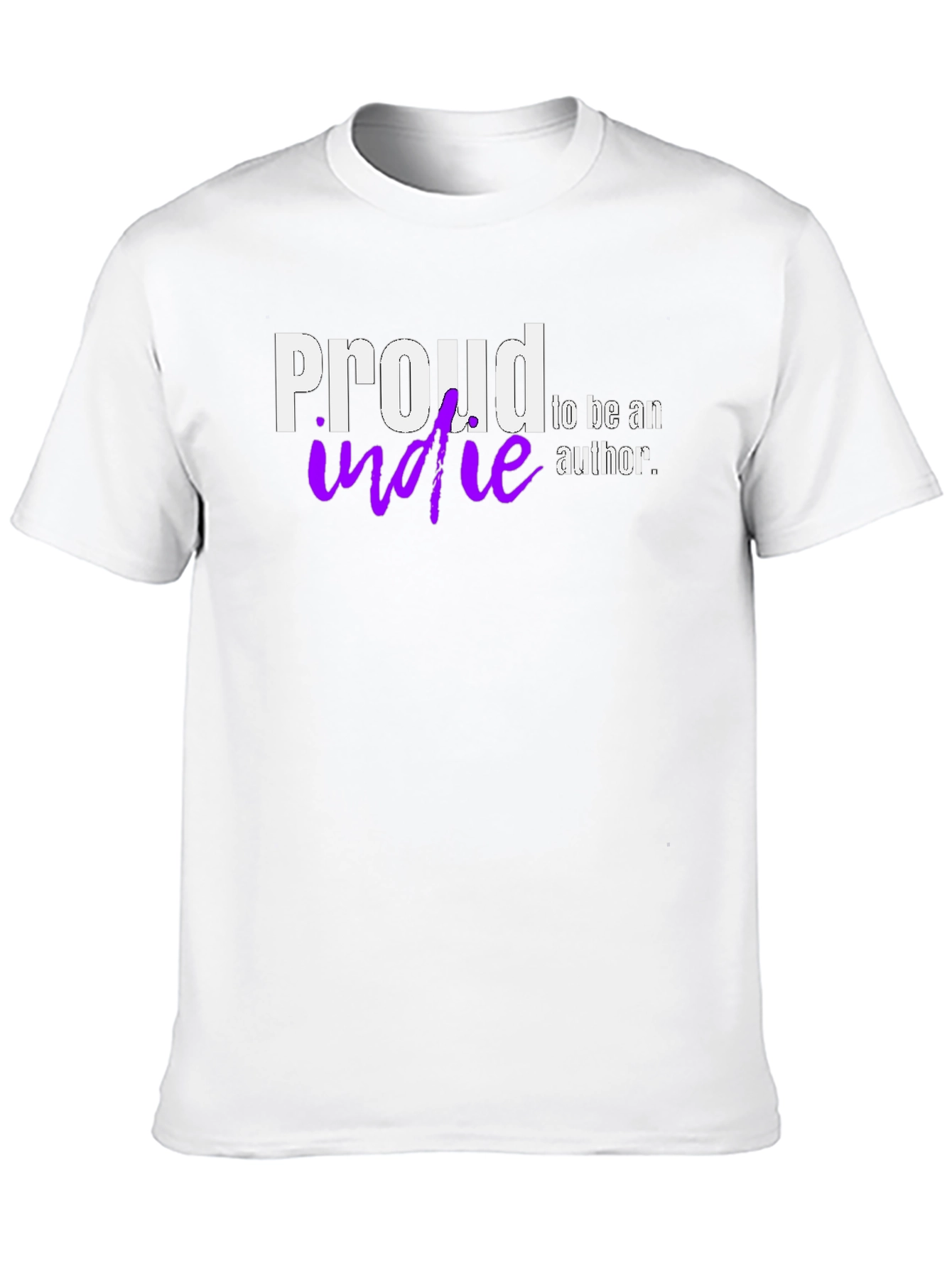 Proud Indie Author T-Shirt - Black