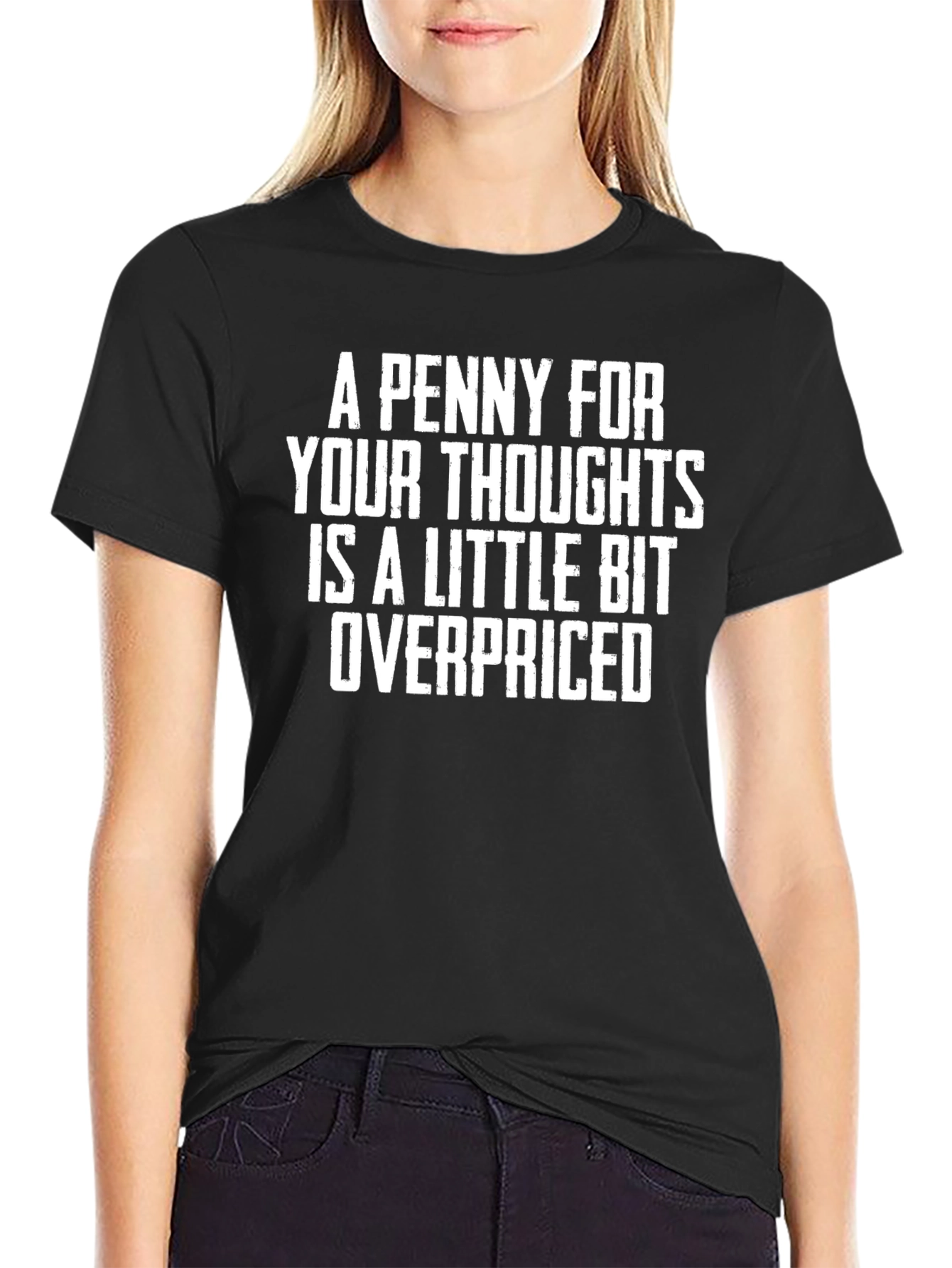 Funny Overpriced Thoughts Graphic T-Shirt