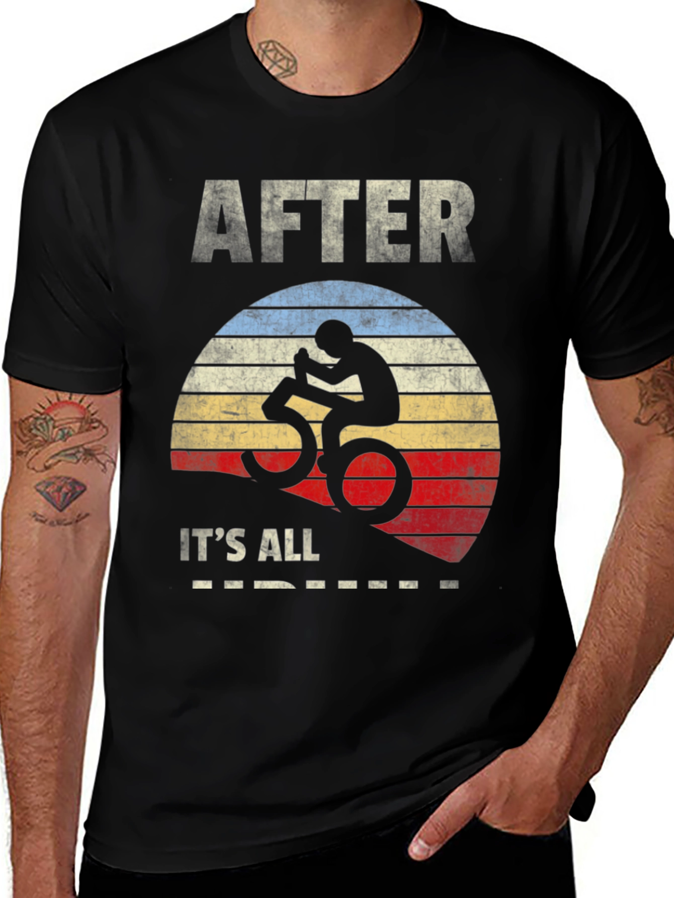 After 50 Its All Downhill T-Shirt