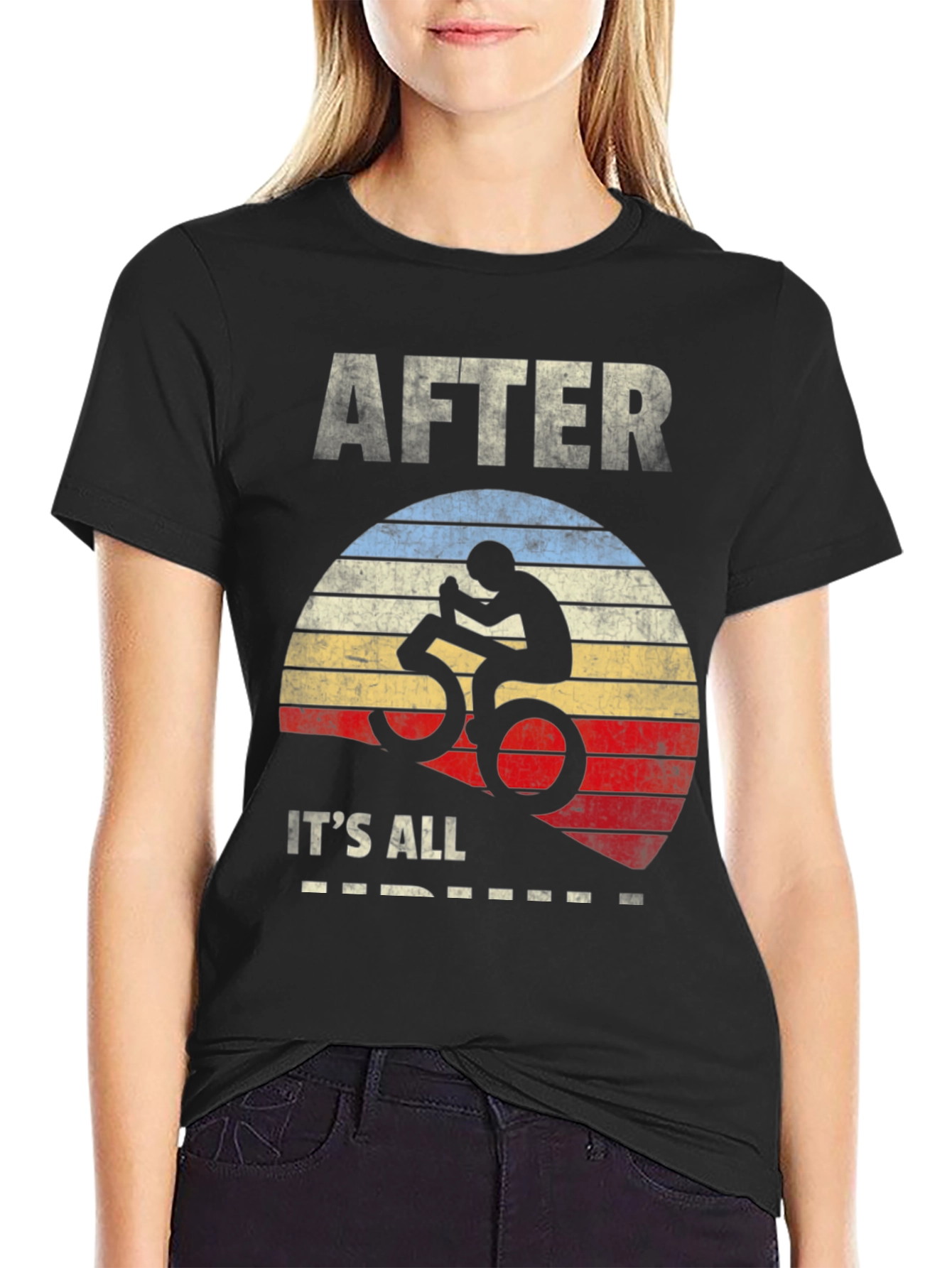 After 50 Its All Downhill T-Shirt