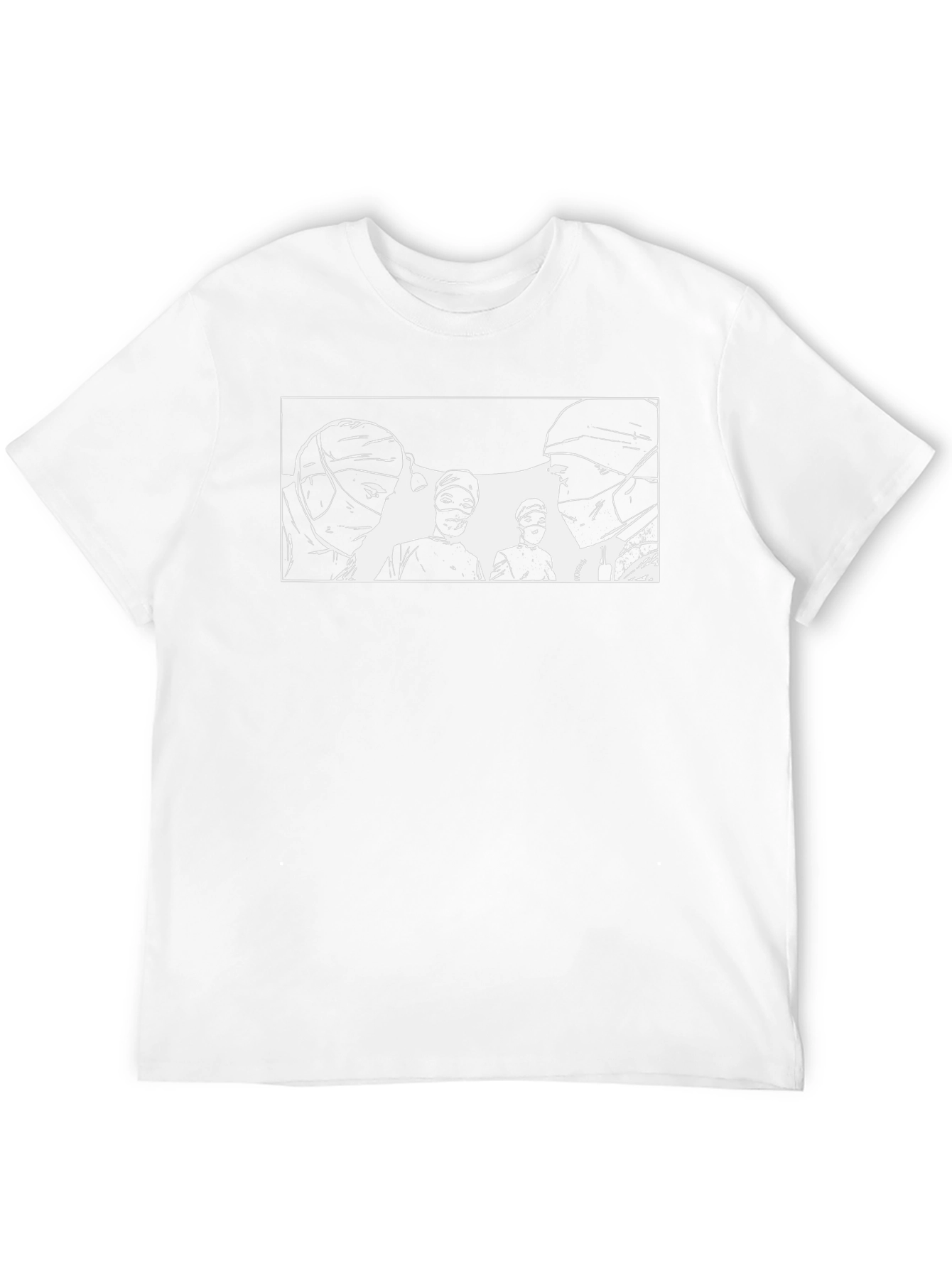 Surgeons Graphic T-Shirt - Black Cotton Crew Neck Tee