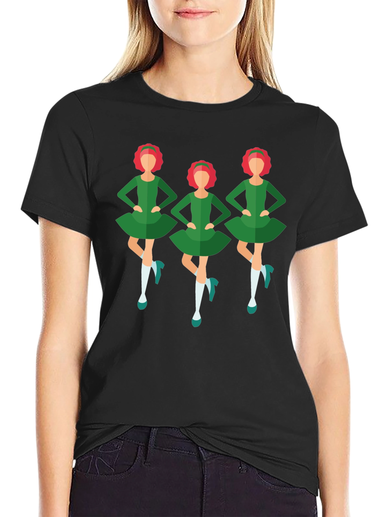 Irish Dancers Graphic T-Shirt