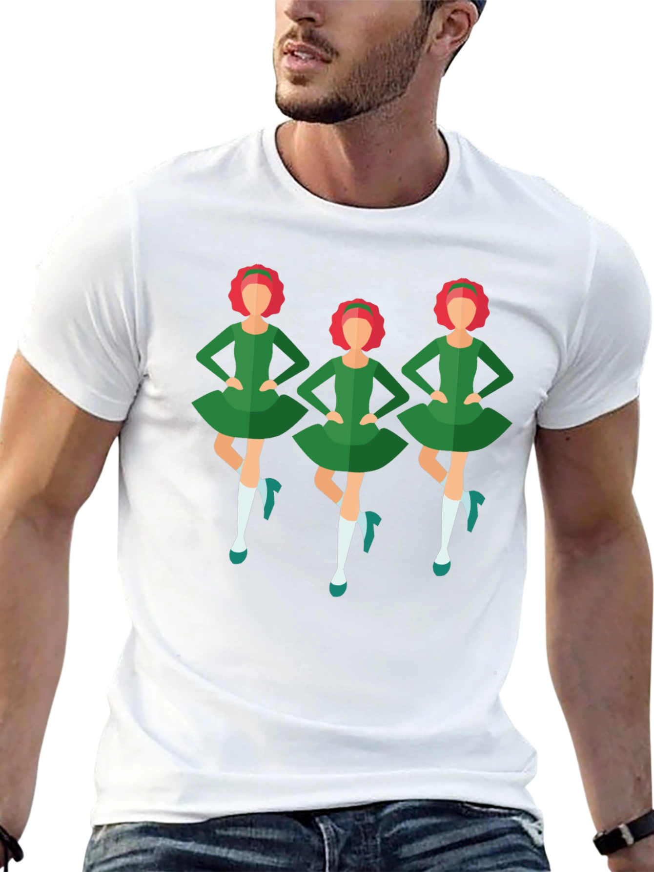 Irish Dancers Graphic T-Shirt